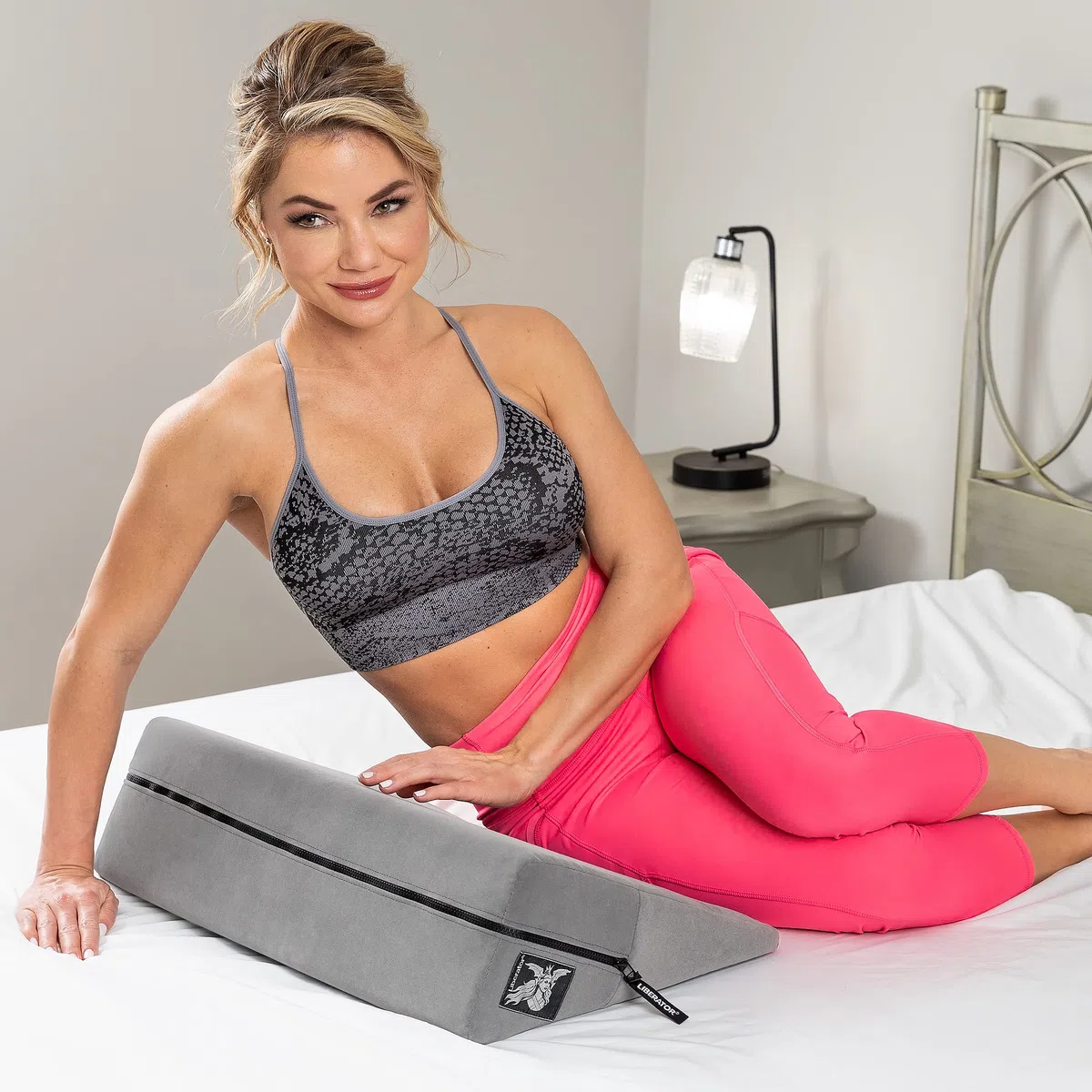 Liberator Wedge Intimate Sex Positioning Pillow, Grey