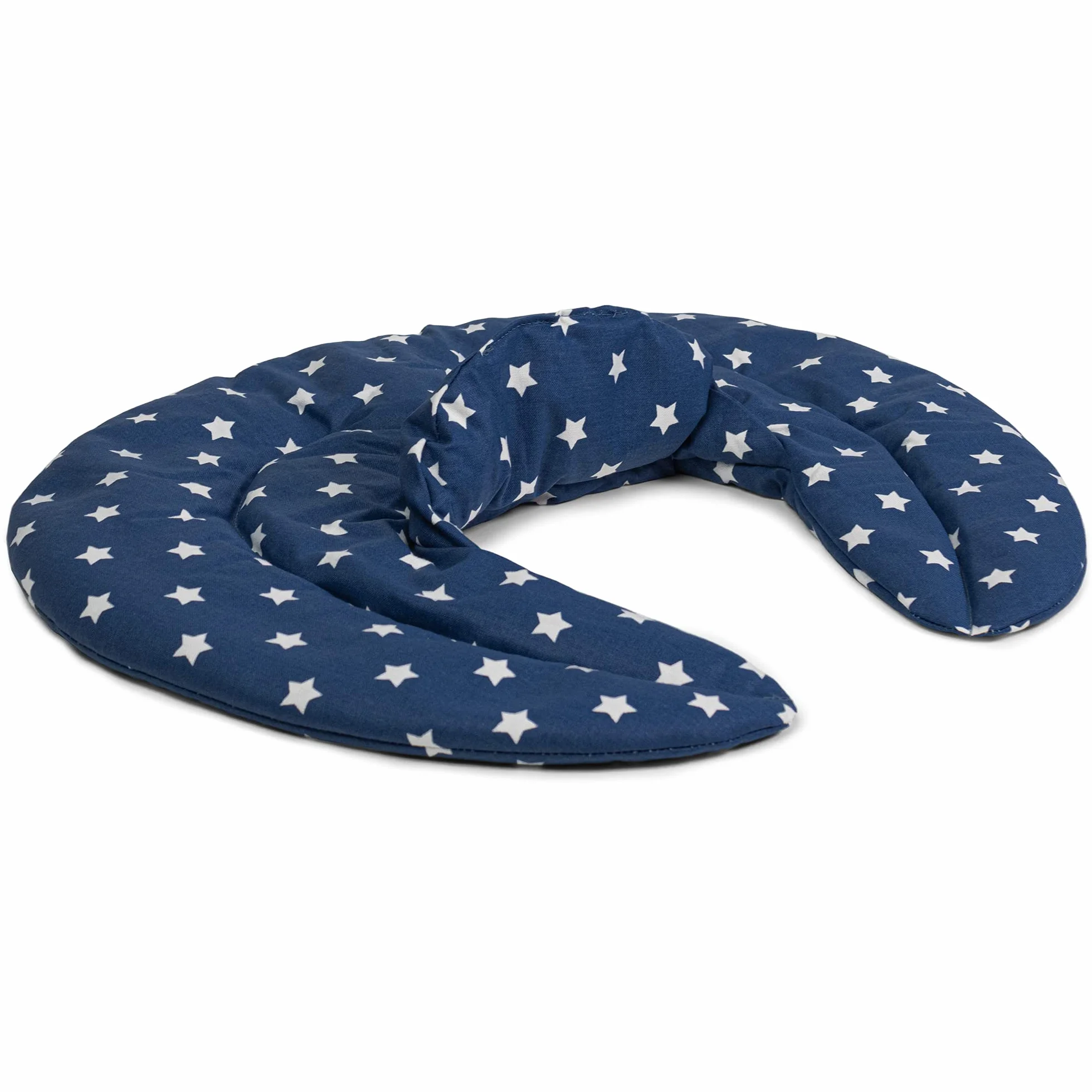 Almohada térmica con huesos de cerezas Cojín cervical de calor cuello estrella azul