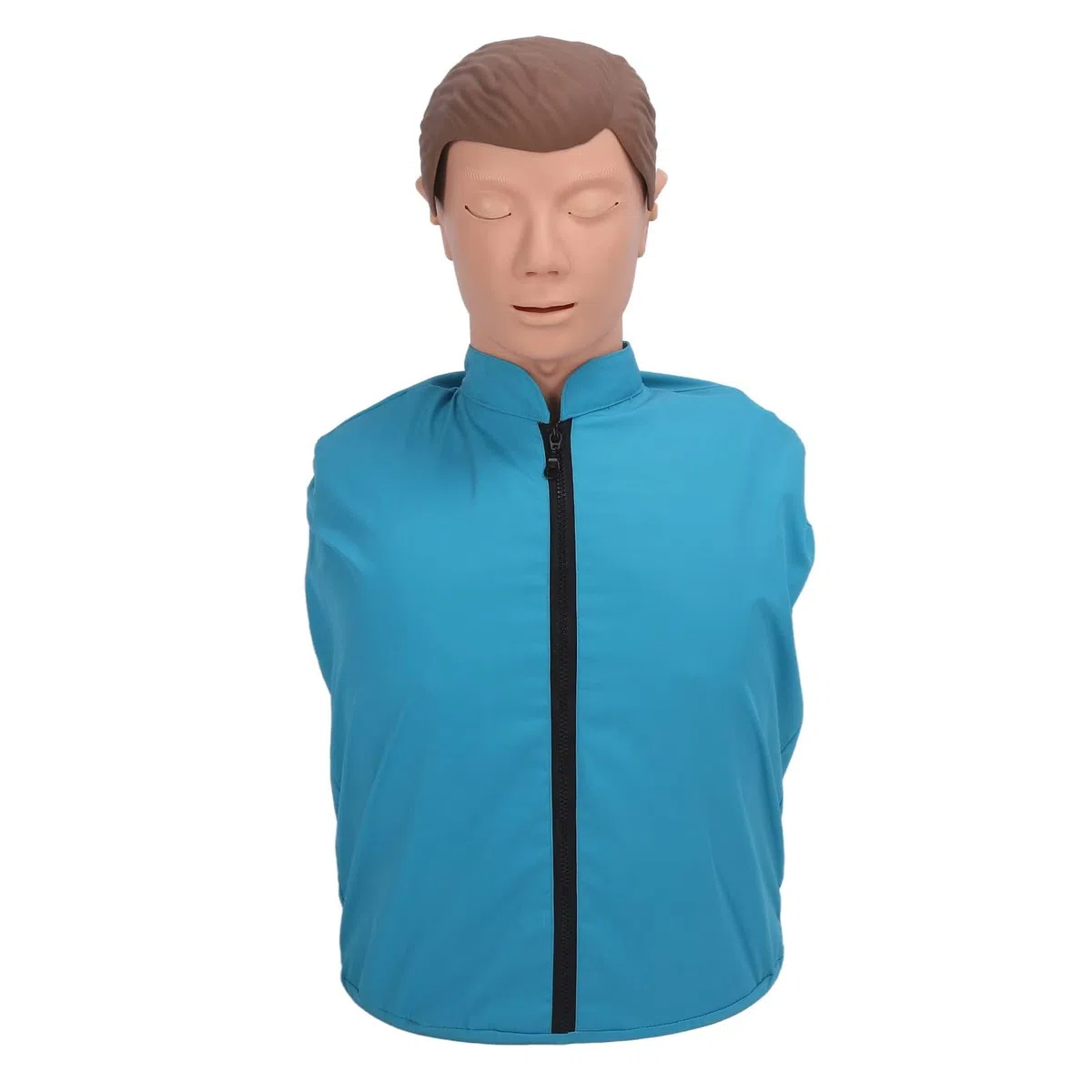 Maniquí de RCP para Adultos de Medio Cuerpo, Modelo de enfermería, simulador simulado de RCP para Entrenamiento de Primeros Auxilios