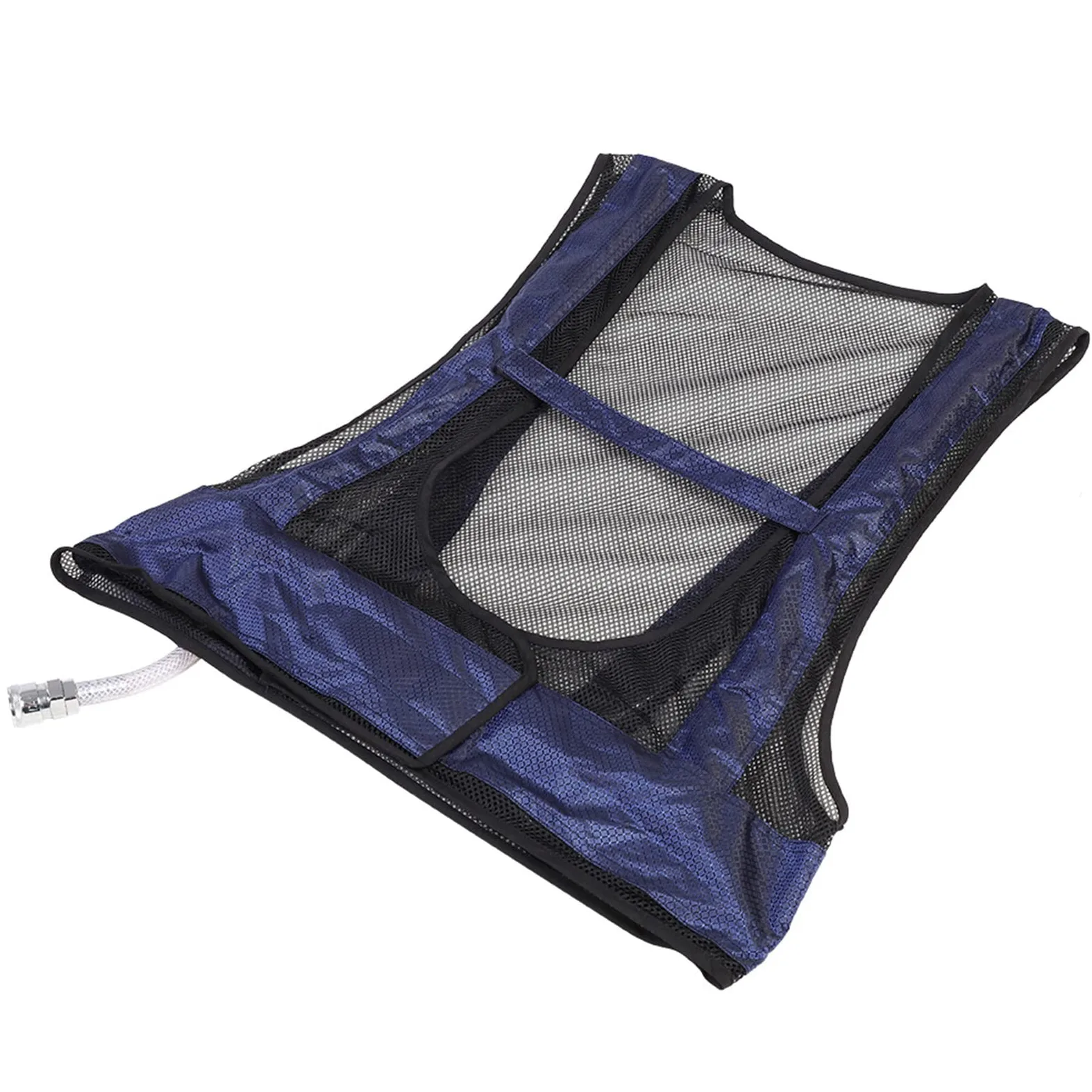 Garosa Chaleco de Enfriamiento Ajustable Chaleco de Aire Acondicionado Tubo de Vórtice Cómodo Verano Ropa Prevención Insolación Ropa Transpirable Ligera Uso Exterior Deportes