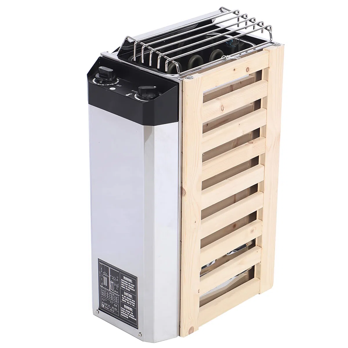 Estufa de Sauna de Acero Inoxidable Tipo Control Interno de 3KW, Equipo de calefacción de Sauna Multifuncional, Herramienta de calefacción para Sala de Sauna de 220V