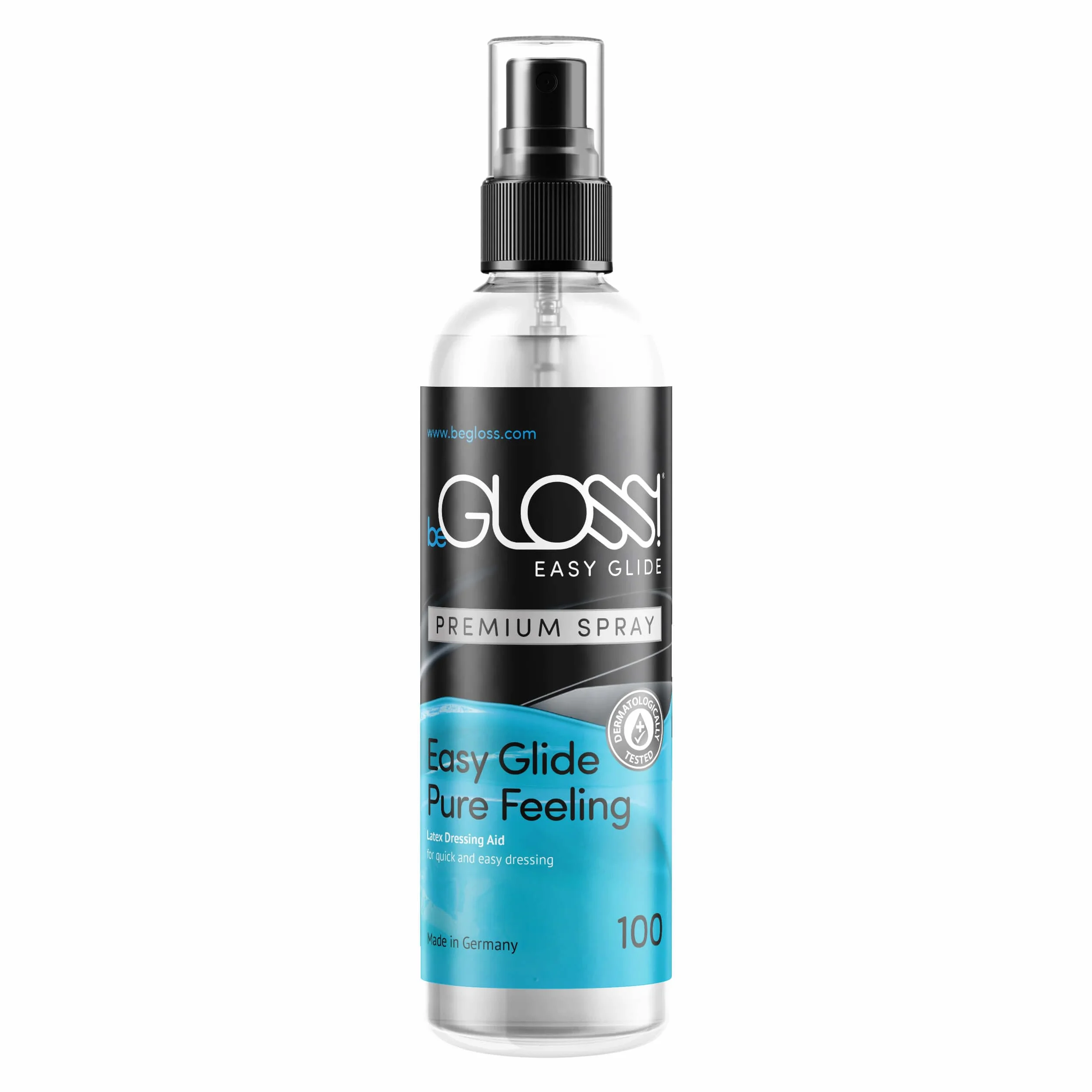 Latexpolitur Perfect Shine Premium Spray - Detergente especial de látex para lavado especial, paño de látex para limpiar