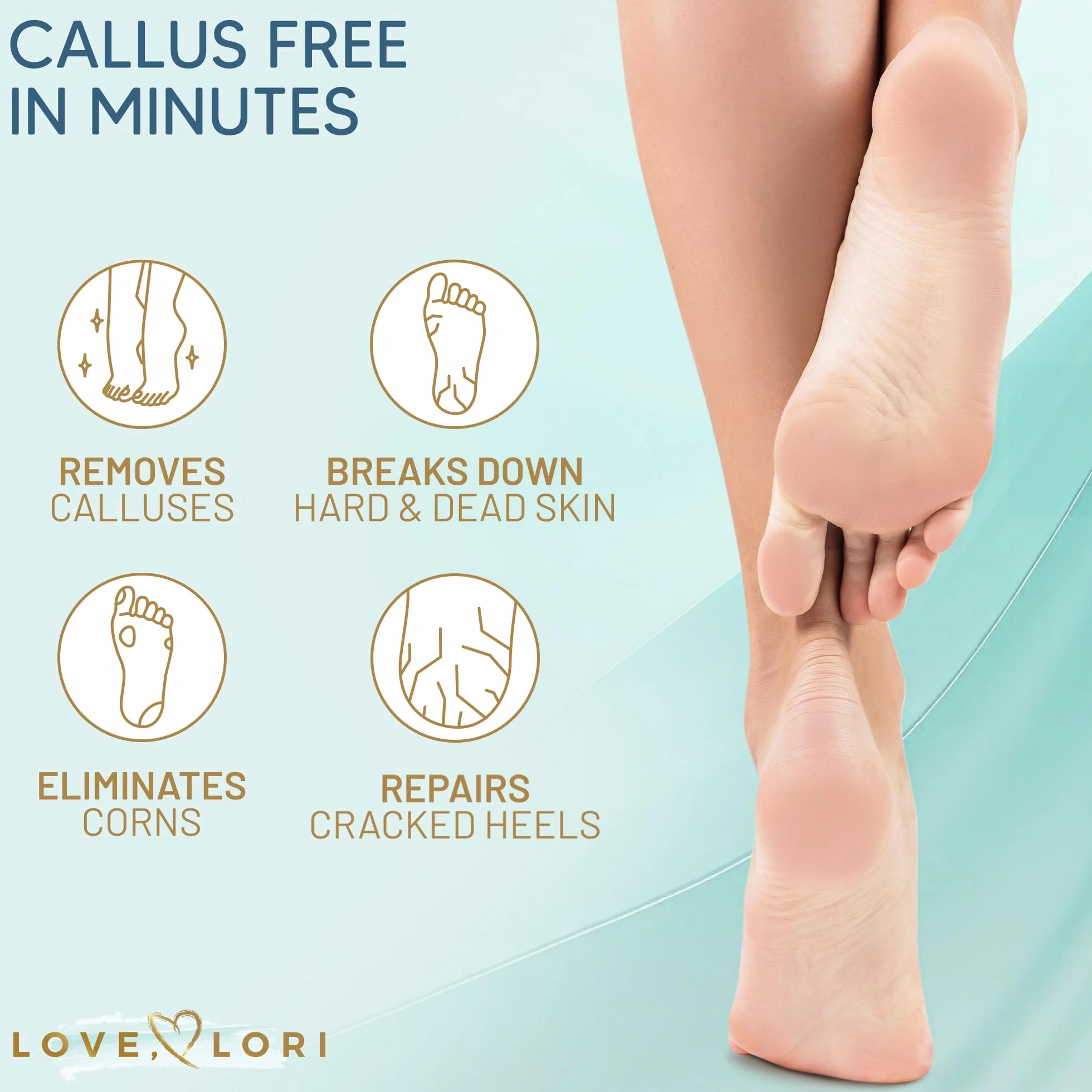 Removedor de Callos para Pies Extra Fuerte Gel 6 oz