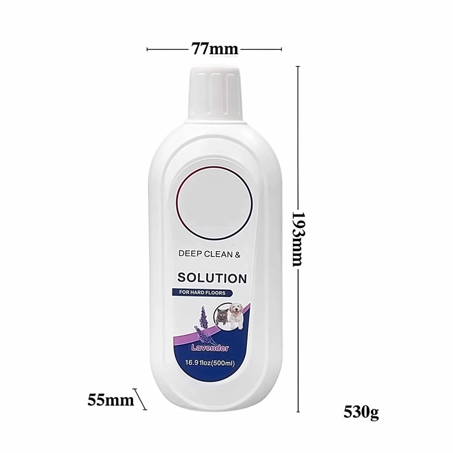 Solución limpiadora de Pisos a Base de Plantas de 500 ml con Sabor a Lavanda, Compatible con aspiradoras Tineco Cleaning Solution Floor One S3/S5/Pro2/COMBO/S7Pro Series (3 Botellas)