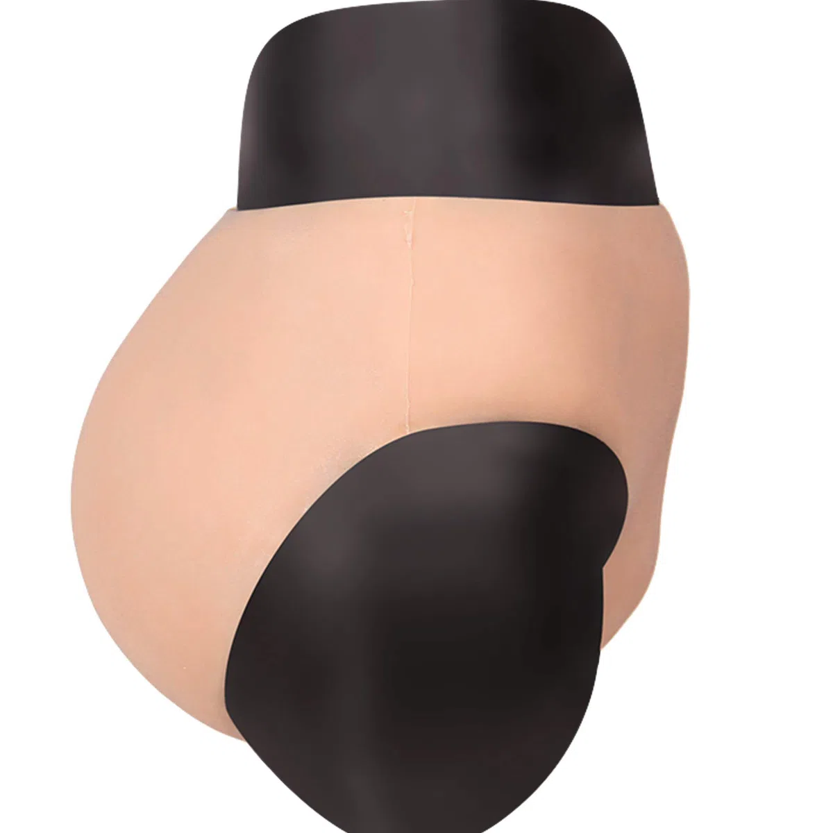 Crossdresser Vagina de Silicona Realista para Drag Queen Mujer Trans Transgénero Travesti Imitación de Vagina (3-Tan,with Vagina)