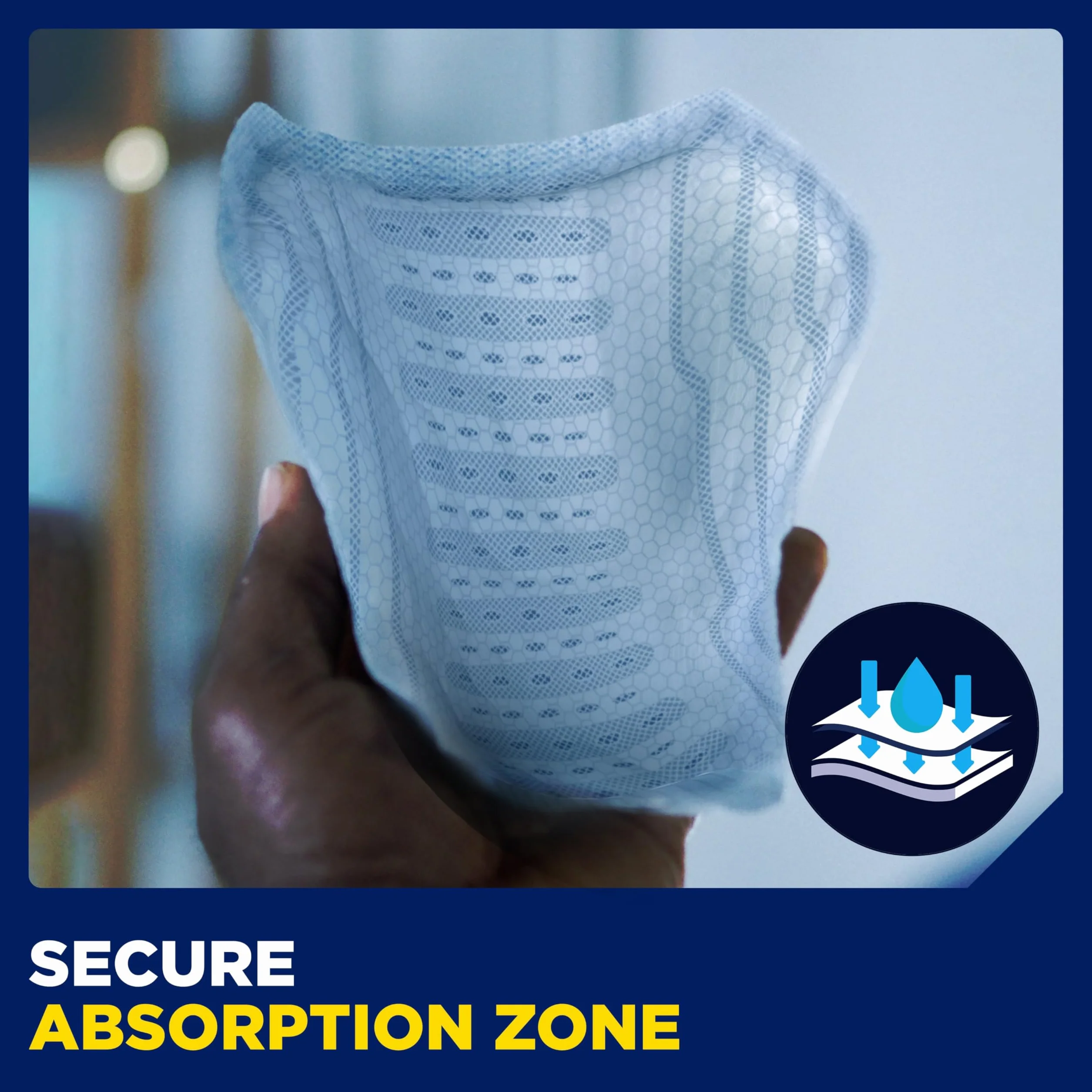 Tena Protector absorbente Active Fit para hombre, nivel 3, 6 paquetes de 16 (96 unidades)