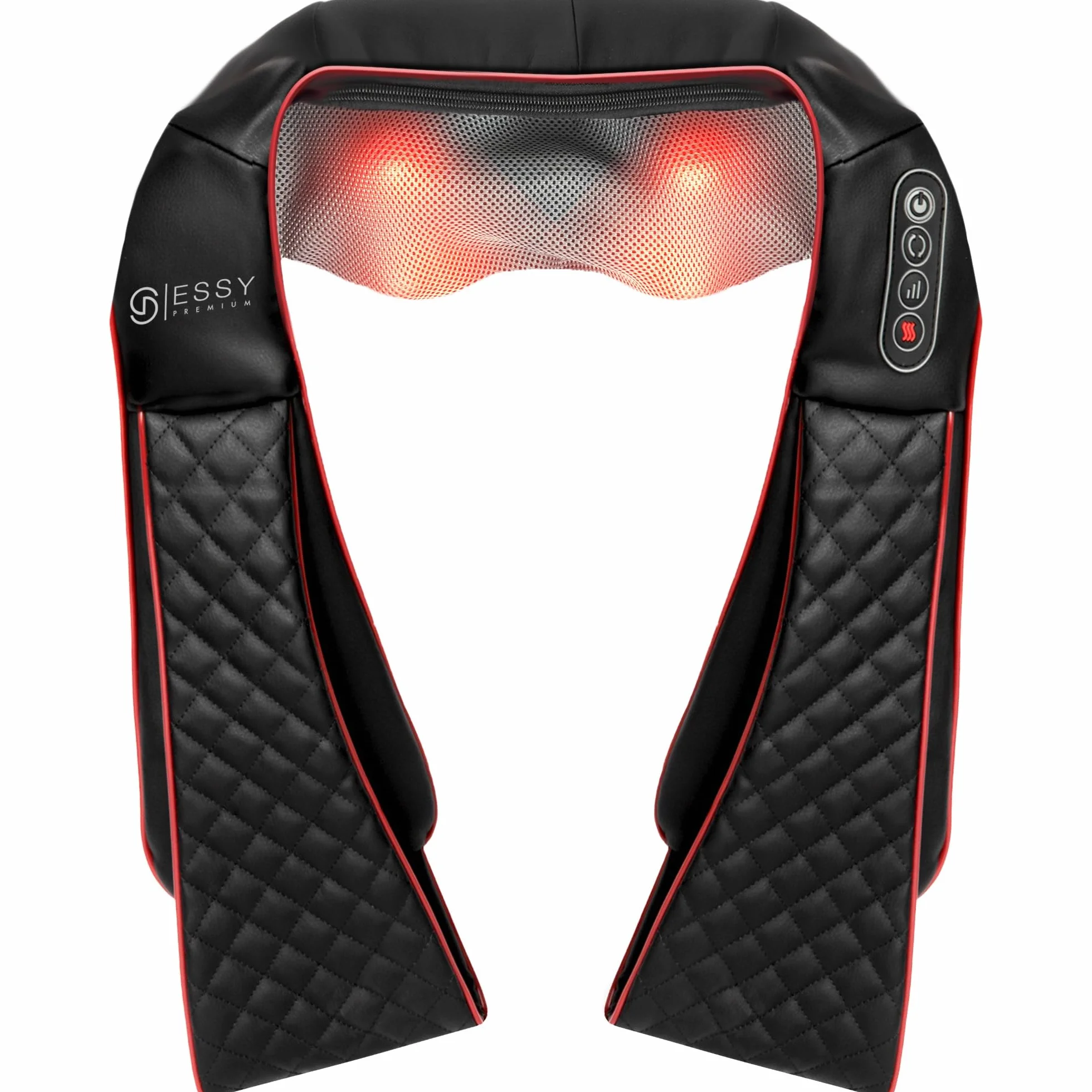 Essy Masajeador Cervical y Espalda Shiatsu Masaje Cuello Hombros EU