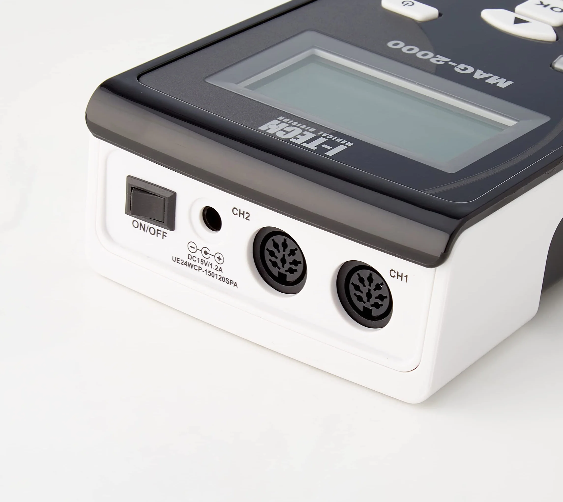 I-TECH MAG 2000, para Magnetoterapia Doméstica y Profesional, 2 canales de 150 Gauss cada uno, 35 Programas, Banda Elástica con 3 Solenoides, Bolsa de Transporte, Fuente de Alimentación y Manual
