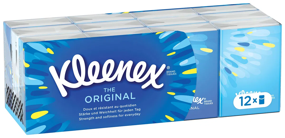 Kleenex Pañuelos, 7 Unidades (Paquete de 12)