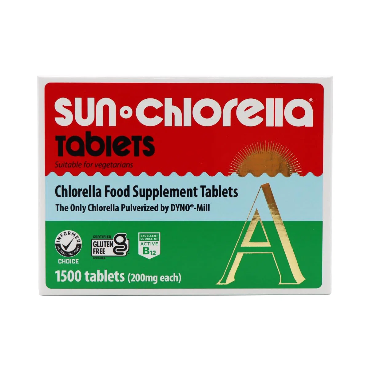Sun Chlorella A - Pack of 1500 Tablets