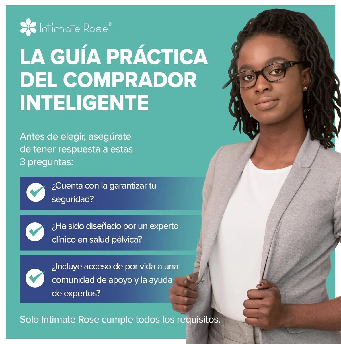 Intimate Rose Dilatadores Vaginales Talla 5–8 – Silicona Médica para Vaginismo y Rehabilitación del Suelo Pélvico | Dilatador Vaginal Ginecológico Progresivo, Set de 4