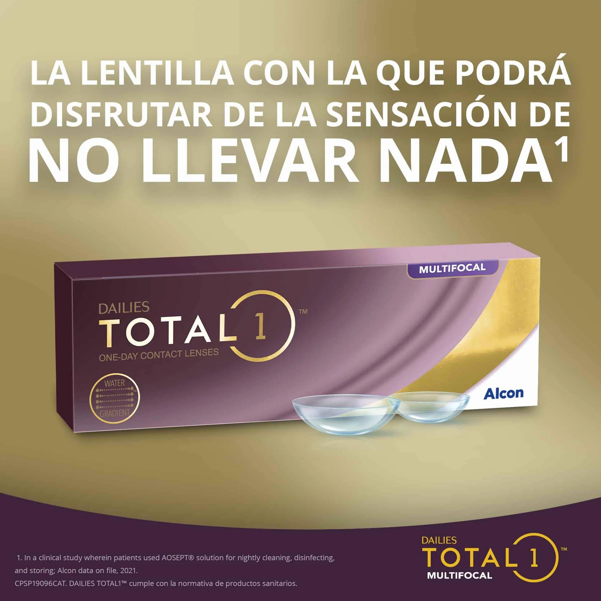 Dailies Total 1 Multifocal +1.50 8.50 mm 30 Lentes Baja