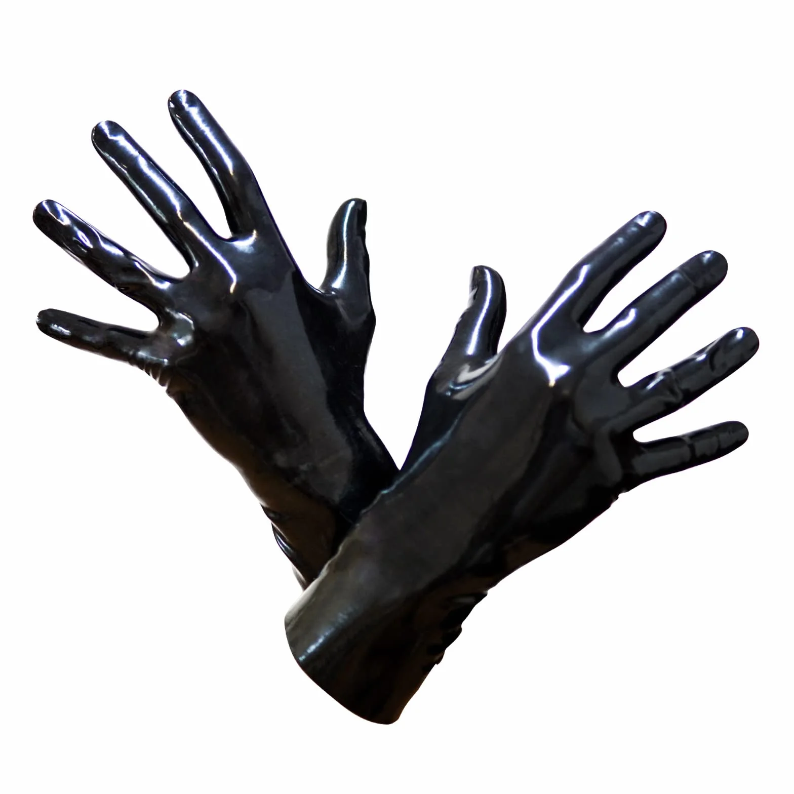 Guantes de látex negros – Accesorios sexy – Guantes de goma – Guantes de látex para él – Fabricado en Alemania – Par
