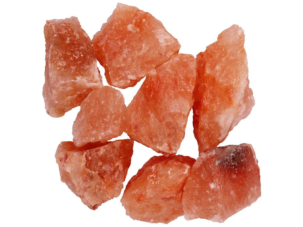 Sal Cristalina Piedra de Sal 1-25 KG Piedras de Sauna mezclado 3-12 cm Accesorios Sauna para Calentador de Sauna Infusión de Sal/Sauna Salmuera Piezas (25 KG)