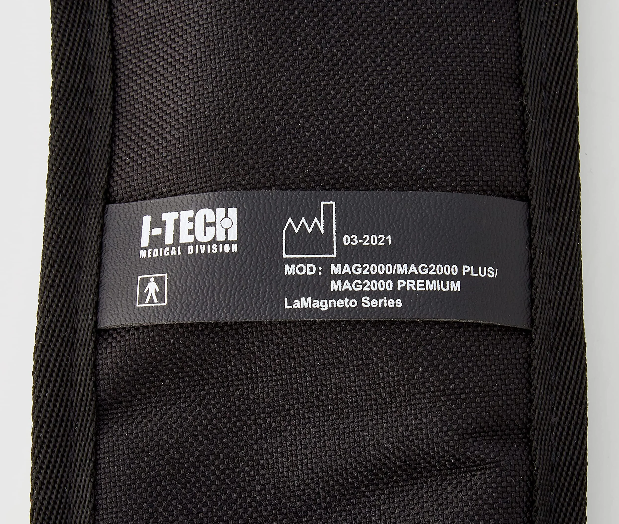 I-TECH MAG 2000, para Magnetoterapia Doméstica y Profesional, 2 canales de 150 Gauss cada uno, 35 Programas, Banda Elástica con 3 Solenoides, Bolsa de Transporte, Fuente de Alimentación y Manual