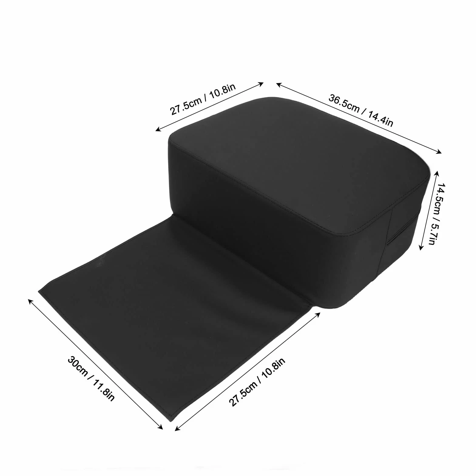 Cojín De Asiento Elevador De Salón, Cuero PU Impermeable, Equipo De Peluquería Para Corte De Pelo