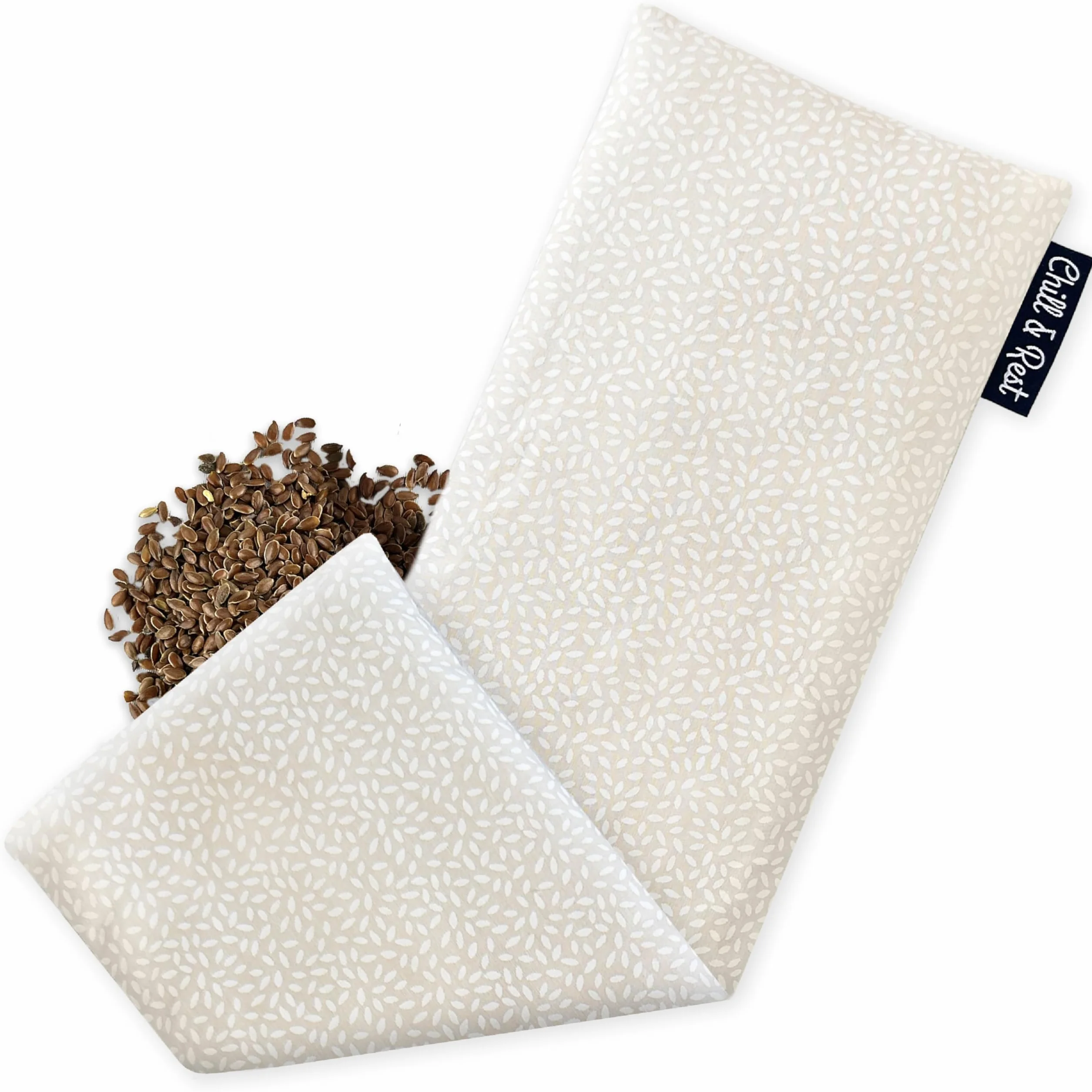 Saco de semillas para microondas Chill&Rest Naturelle Beige