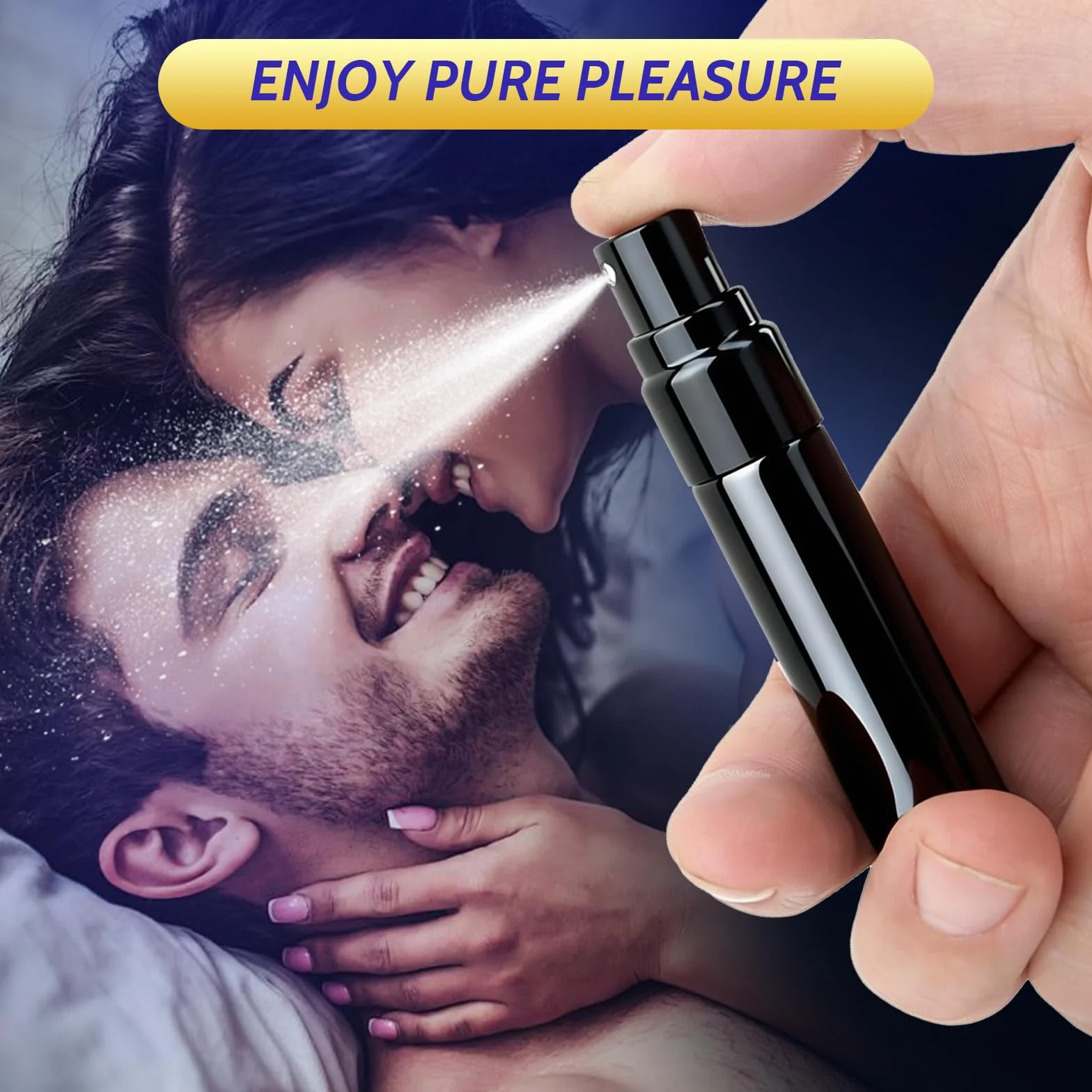 Spray Retardante para Hombre - Alarga la Duración, Sensación Natural - Con Extractos Botánicos, Sin Adormecer - Para Uso Externo - 5 ml