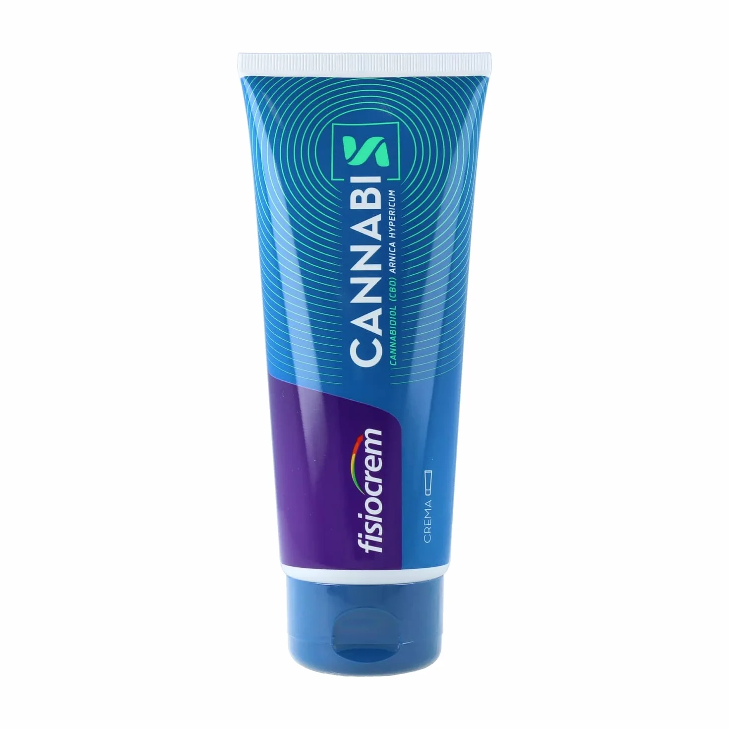 Fisiocrem Cannabis 200 ml Crema Corporal con CBD, Árnica e Hipérico