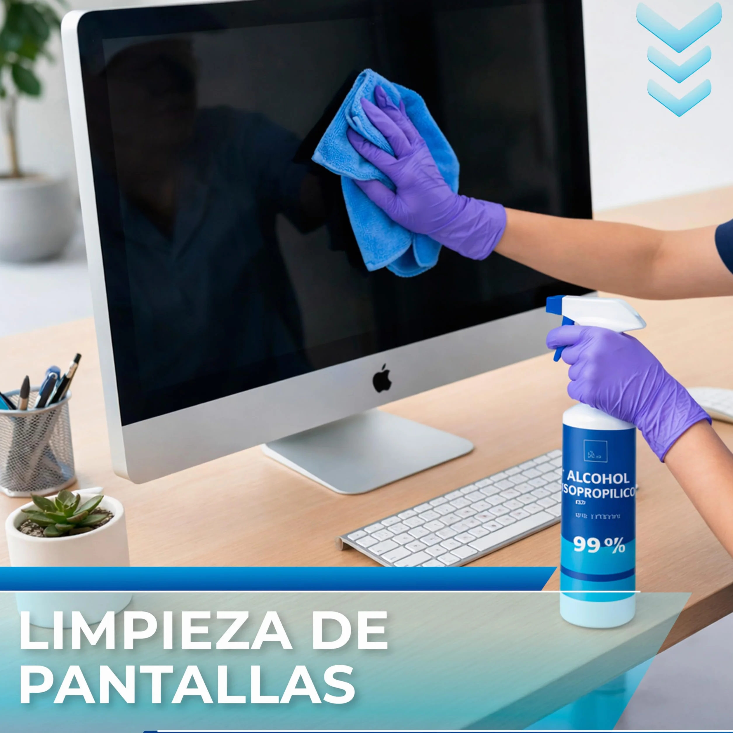 Alcohol Isopropílico 99,9% Puro 5L | Isopropanol | Limpieza de Componentes Electrónicos, Limpia Contactos, Objetivos, Superficies | Isopropyl Alcohol