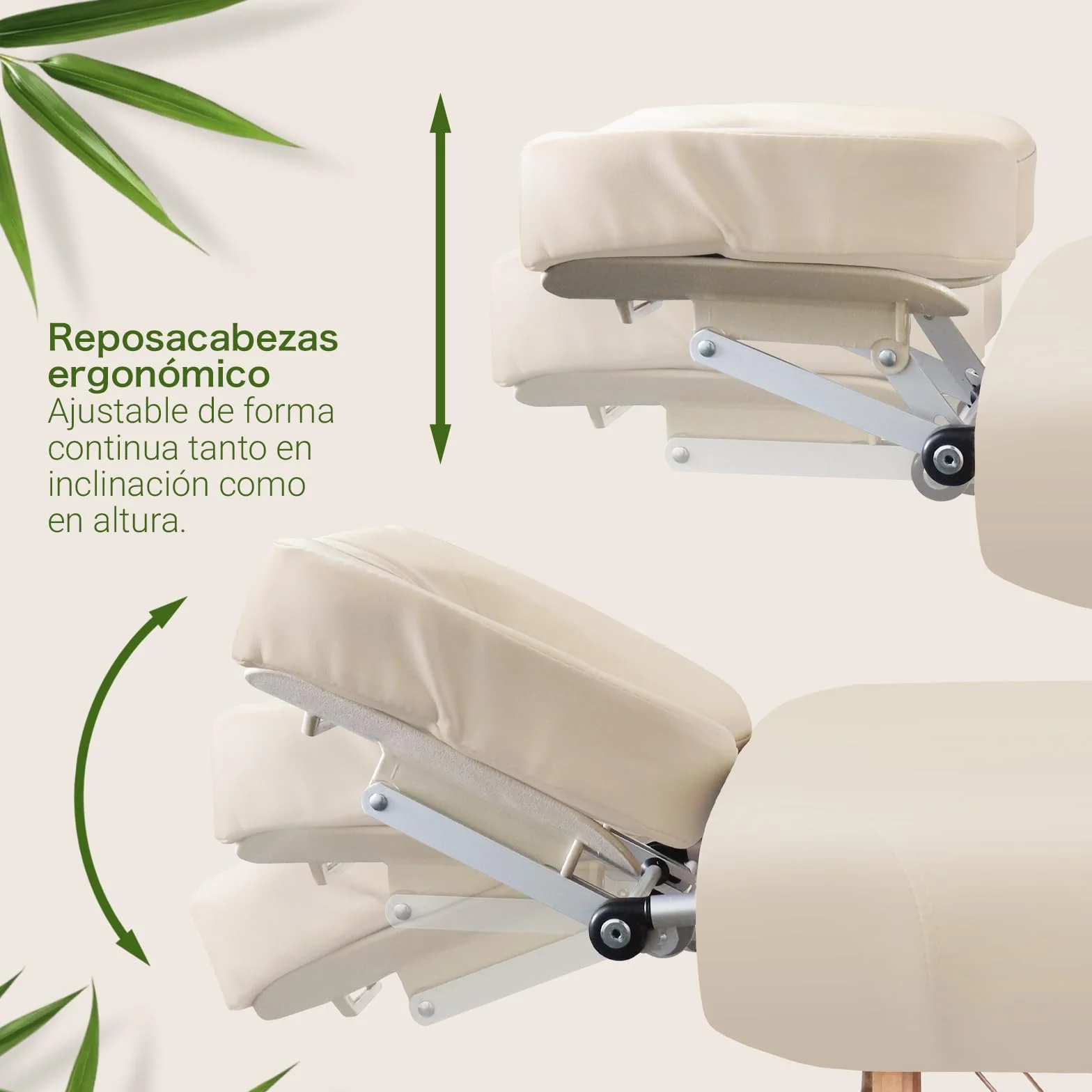 MASSUNDA Camilla Masaje Móvil Confort Deluxe Regulable en Altura Madera Maciza con Reposacabezas Ergonómico, Funda, Reposabrazos, Cojín (Negro)