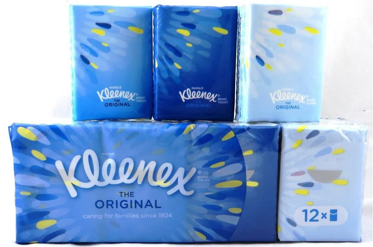Kleenex Pañuelos, 7 Unidades (Paquete de 12)