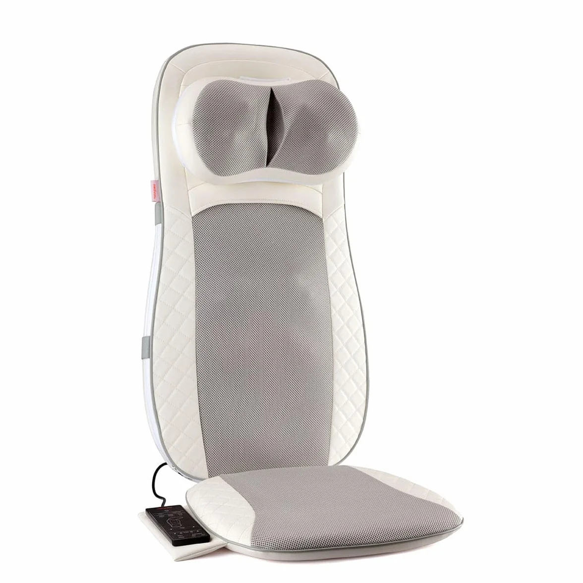 Medivon Esterilla de Masaje Luna – Masaje Shiatsu con Niveles Ajustables de vibración – Función de Calor para Mejorar la circulación sanguínea y relajación