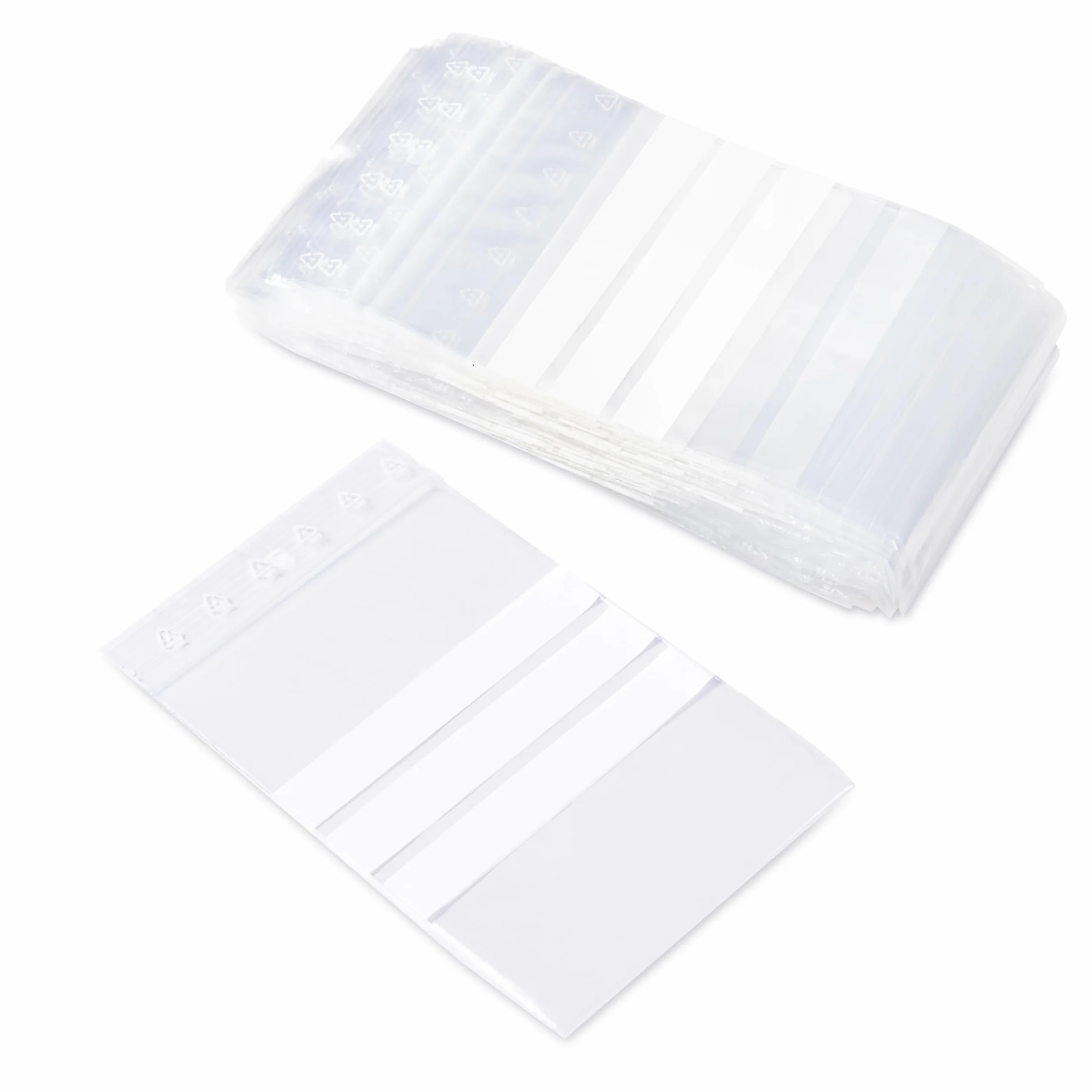 1000 bolsas de plástico 10 x 15 cm Transparentes resellables con etiquetas | Bolsas con cremallera | Gruesas | Bolsas de cierre hermético | Bolsas para alimentos | Especias | Nueces | Café |