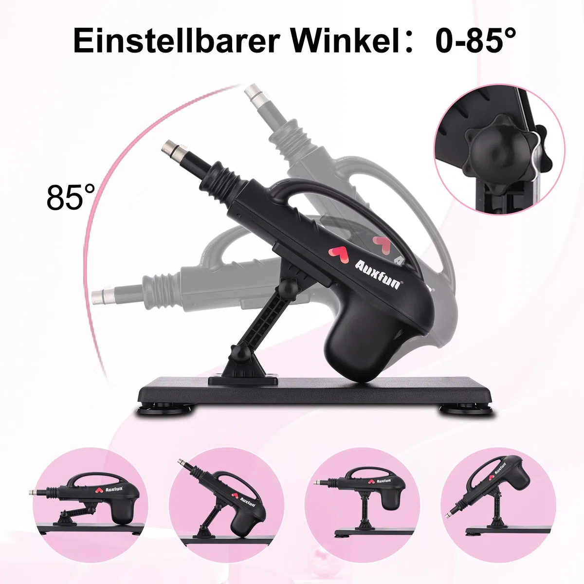 Máquina Sexual Automática con Dildos, maquina sexual con 7 accesorios, máquina sexual con función de empuje, Compatible con App, Juguete Erótico para Mujeres, Hombres y Parejas, sex toy con app