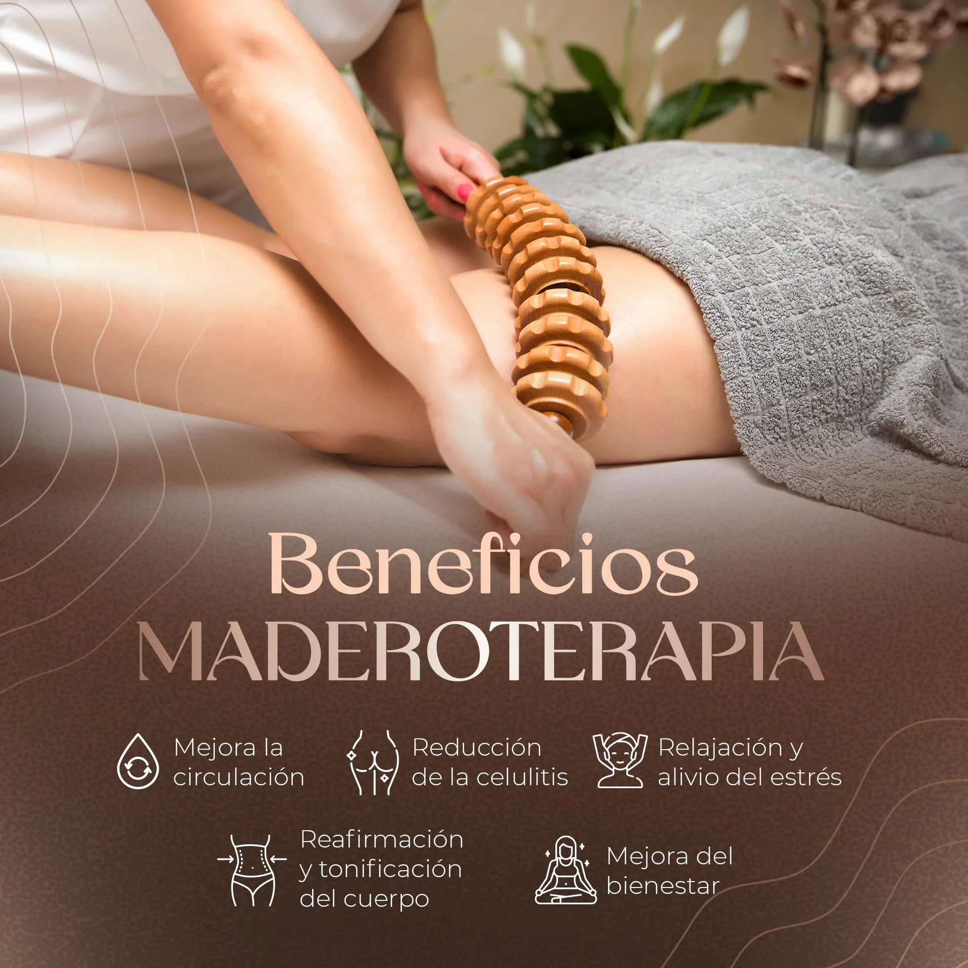 Ezero Maderoterapia Kit Maderoterapia Corporal 6 Piezas - Masajeador Anticelulitico, Rodillo Masaje Muscular, Ventosa Celulitis, Masajeador Celulitis Piernas Y Gluteos