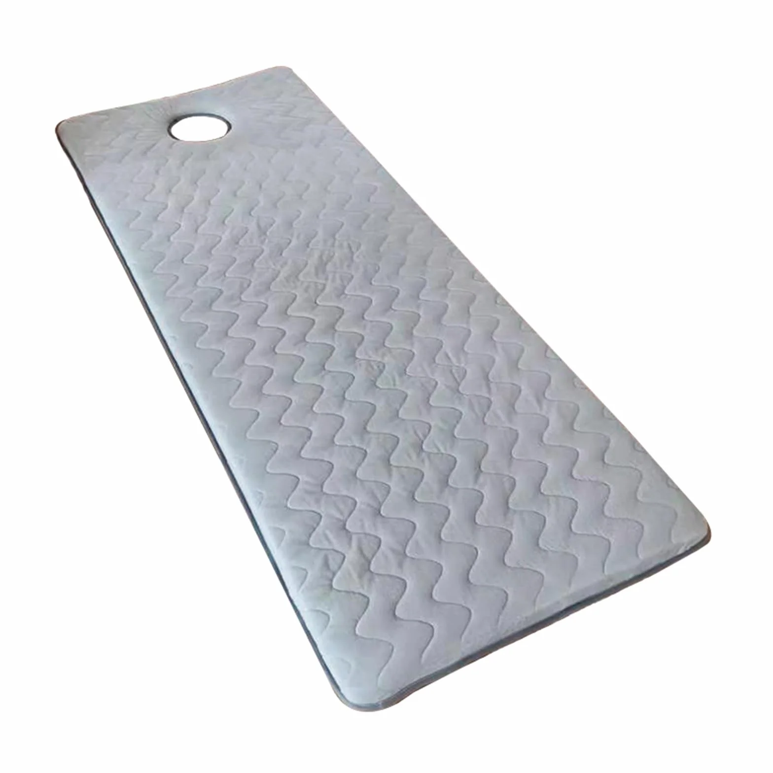 Duradero Colchón para Camilla de Masaje con Agujero, Plegable Colchoneta para Camilla de Pestanas, Suave Cómodo para Camilla de SPA, Salón de Belleza, Funda para Camilla,A,60x180cm/23x71in