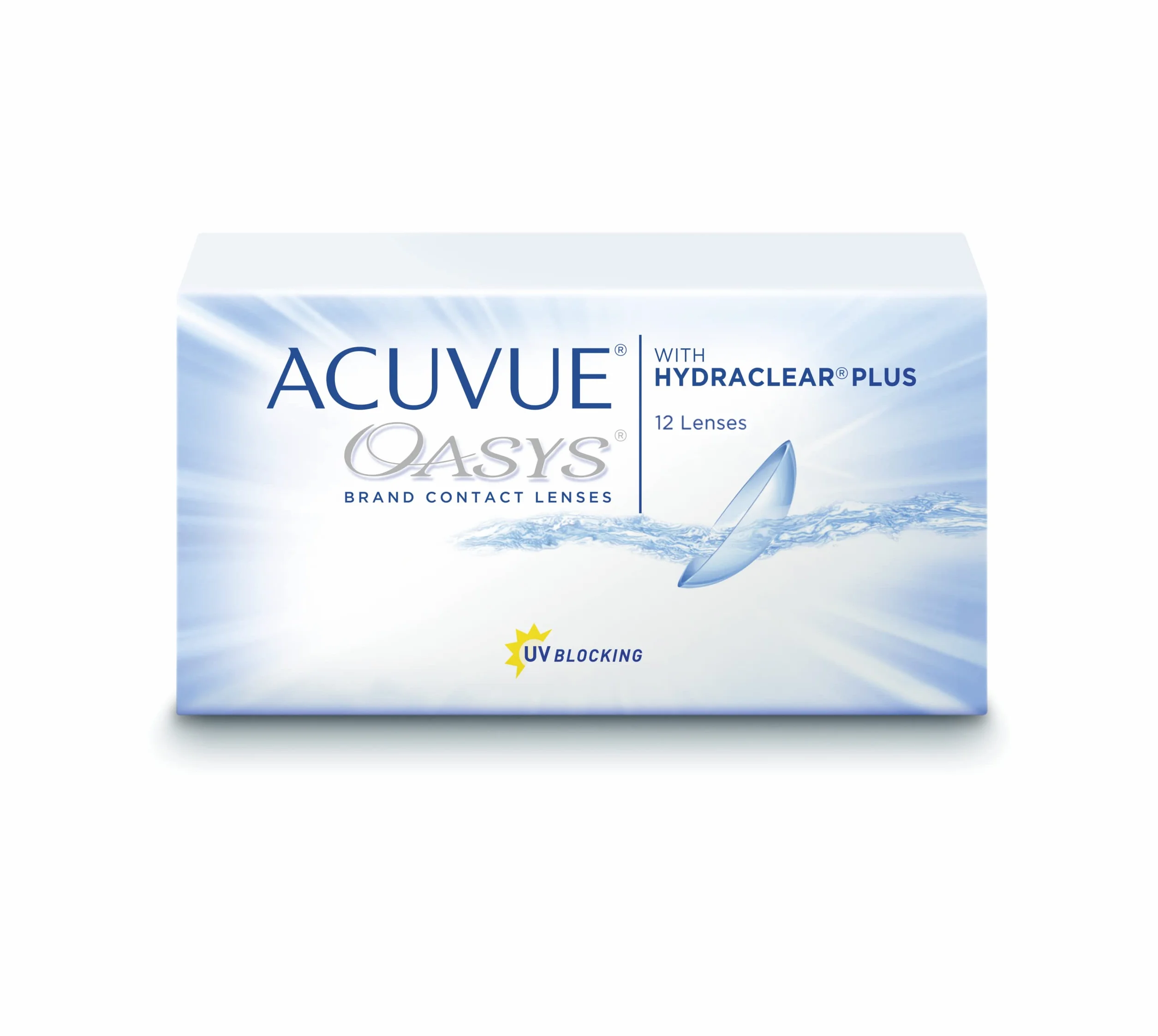 ACUVUE® OASYS with HYDRACLEAR® PLUS - Reemplazo Quincenal - protección UV - 12 lentes