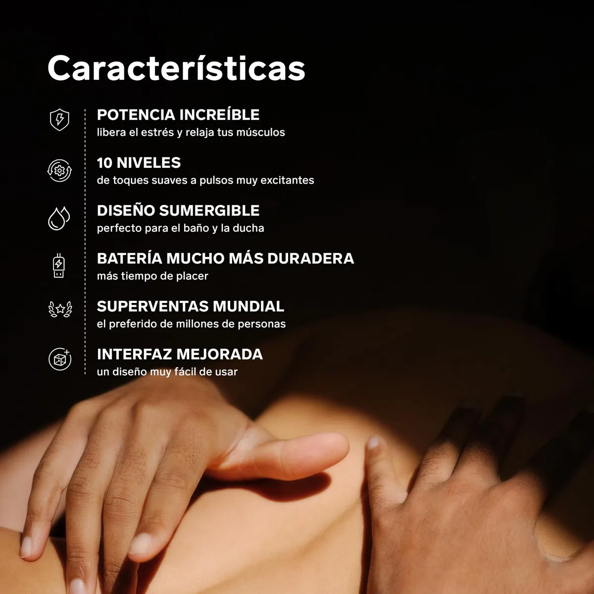 LELO SMART Wand 2 Large, Masajeador de Cuerpo Entero, el Potente Vibrador Wand es Uno de Esos Juguetes Sexuales con los Que Puedes Masajear Todo el Cuerpo, Deep Rose