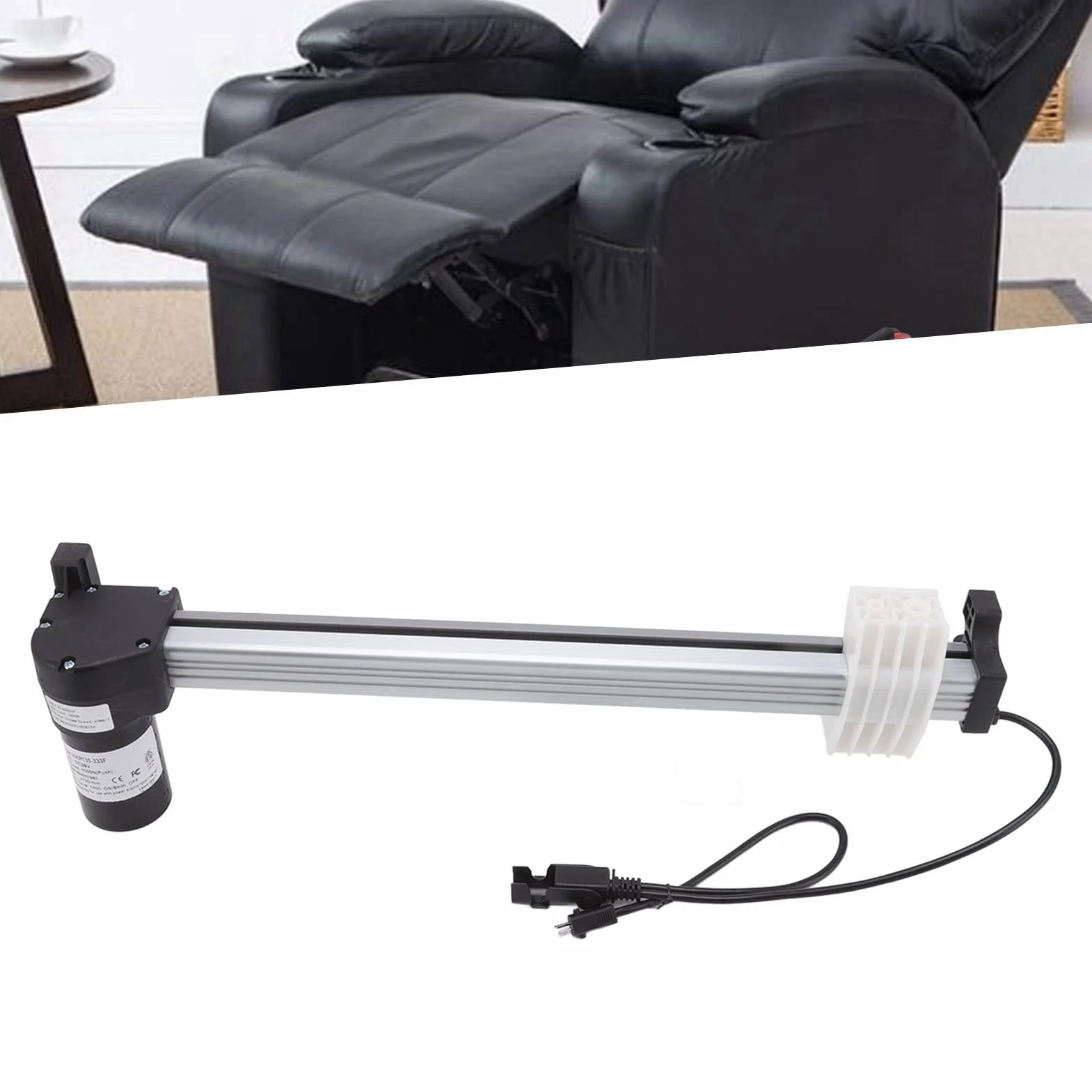 Haofy Kit de Repuesto de Motor para Sillón Reclinable Eléctrico, Actuador IPX4 DC29V 1000N para Sillones Elevadores Modelo R8123