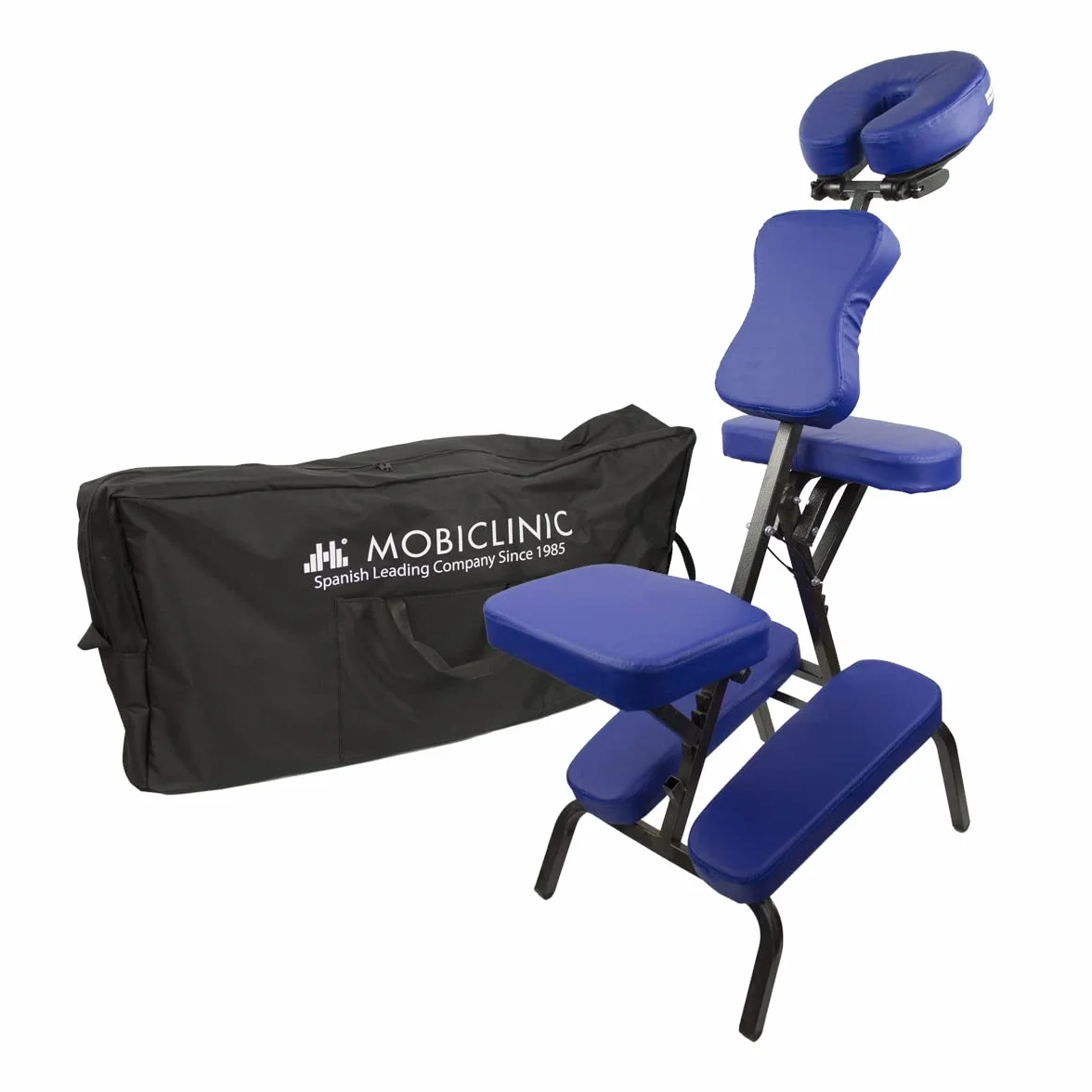 Mobiclinic Silla de Masaje Plegable Regulable 250kg