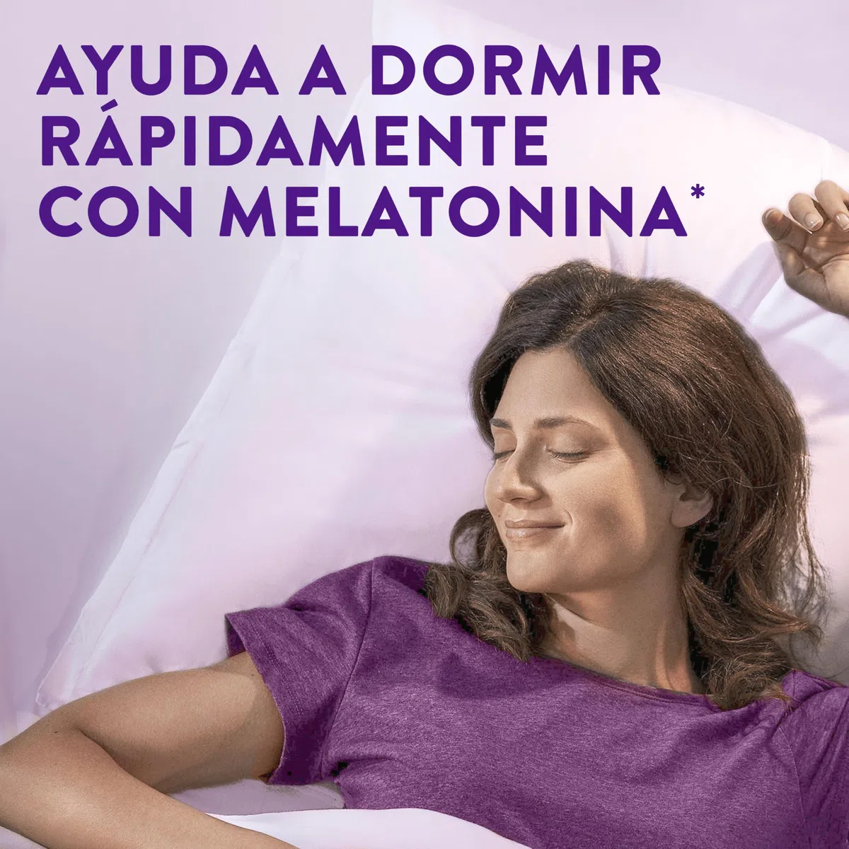 ZzzQuil Natura Gummies de Melatonina 1mg con Valeriana, Complemento Alimenticio para dormir sabor Mango y Plátano, 2x72 Gummies