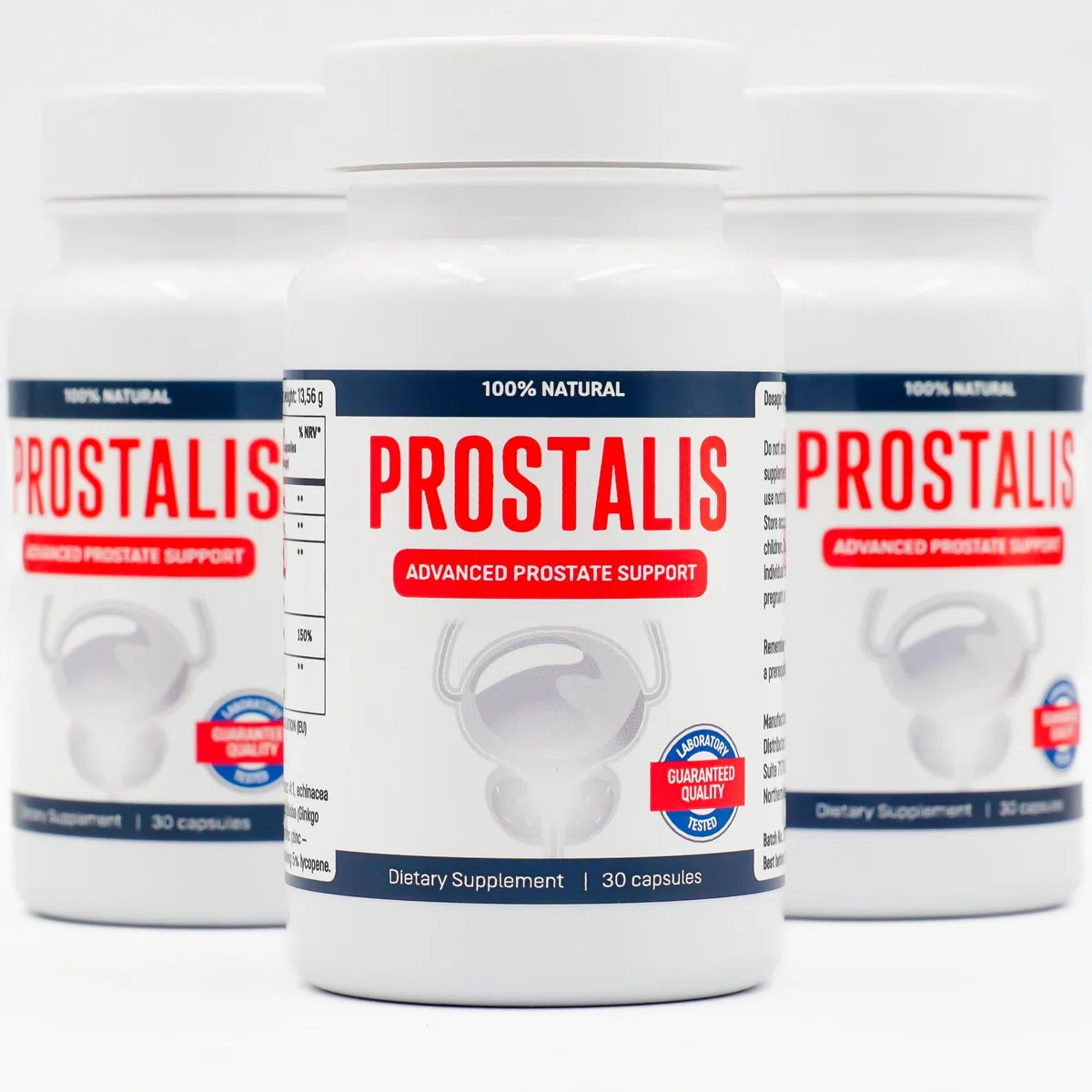 Prostalis – Complemento Alimenticio Vegetal para Hombres – 30 Cápsulas con Equinácea, Ginkgo biloba, Zinc y Licopeno. (3)