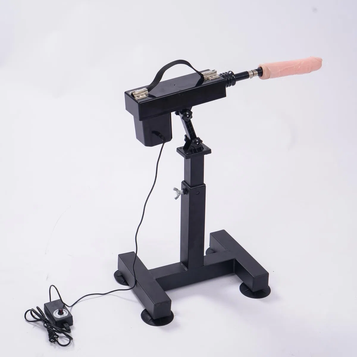 SM Sex Toy Sex Machine Muebles sexuales for Parejas Soporte de Mano portátil extraíble con Adaptador de Ventosa Máquina Sexual Consolador Máquina Muebles sexuales Juguetes sexuales for Mujeres