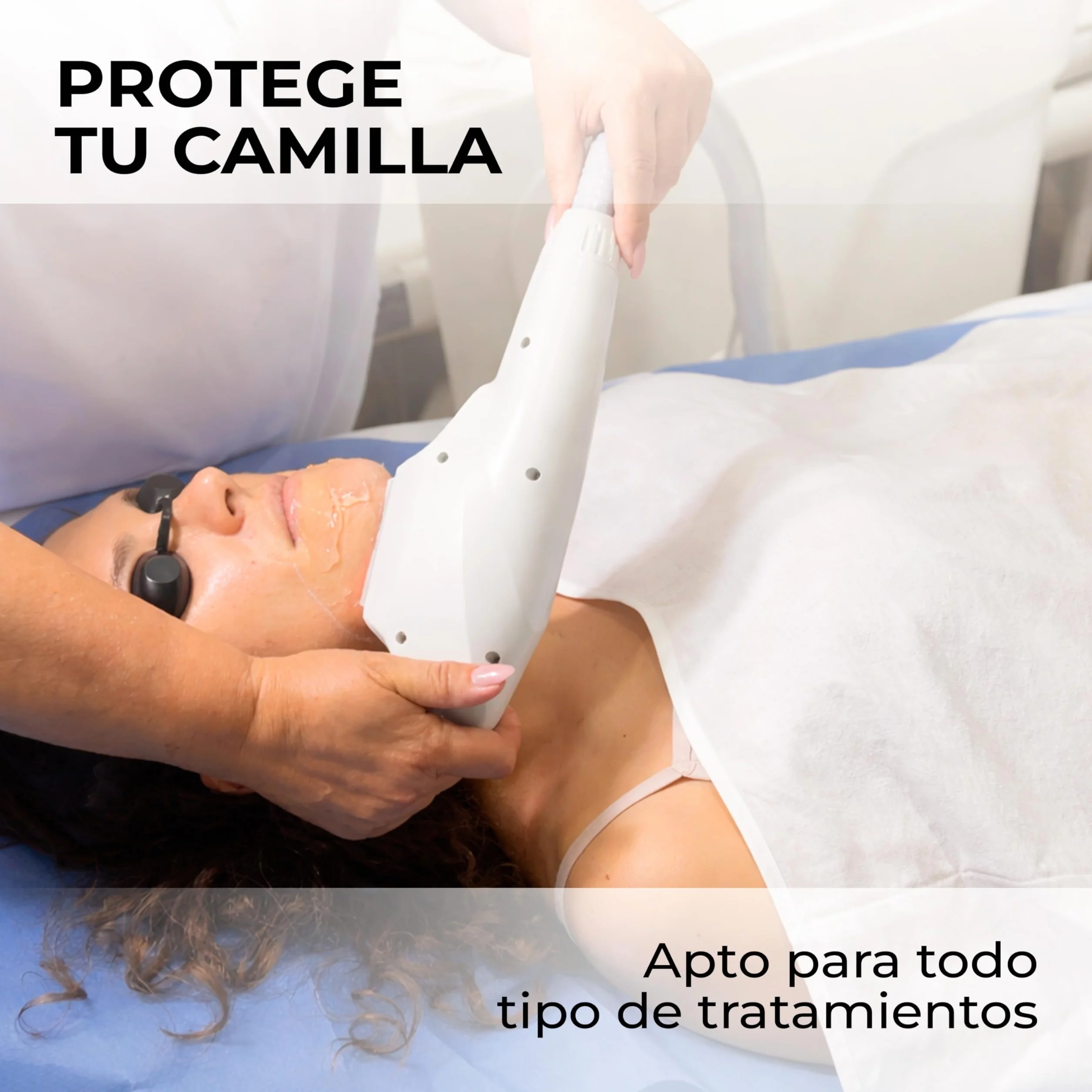 Papel Camilla Parafinado Antigoteo Azul 60 cm x 70 m 6 Rollos