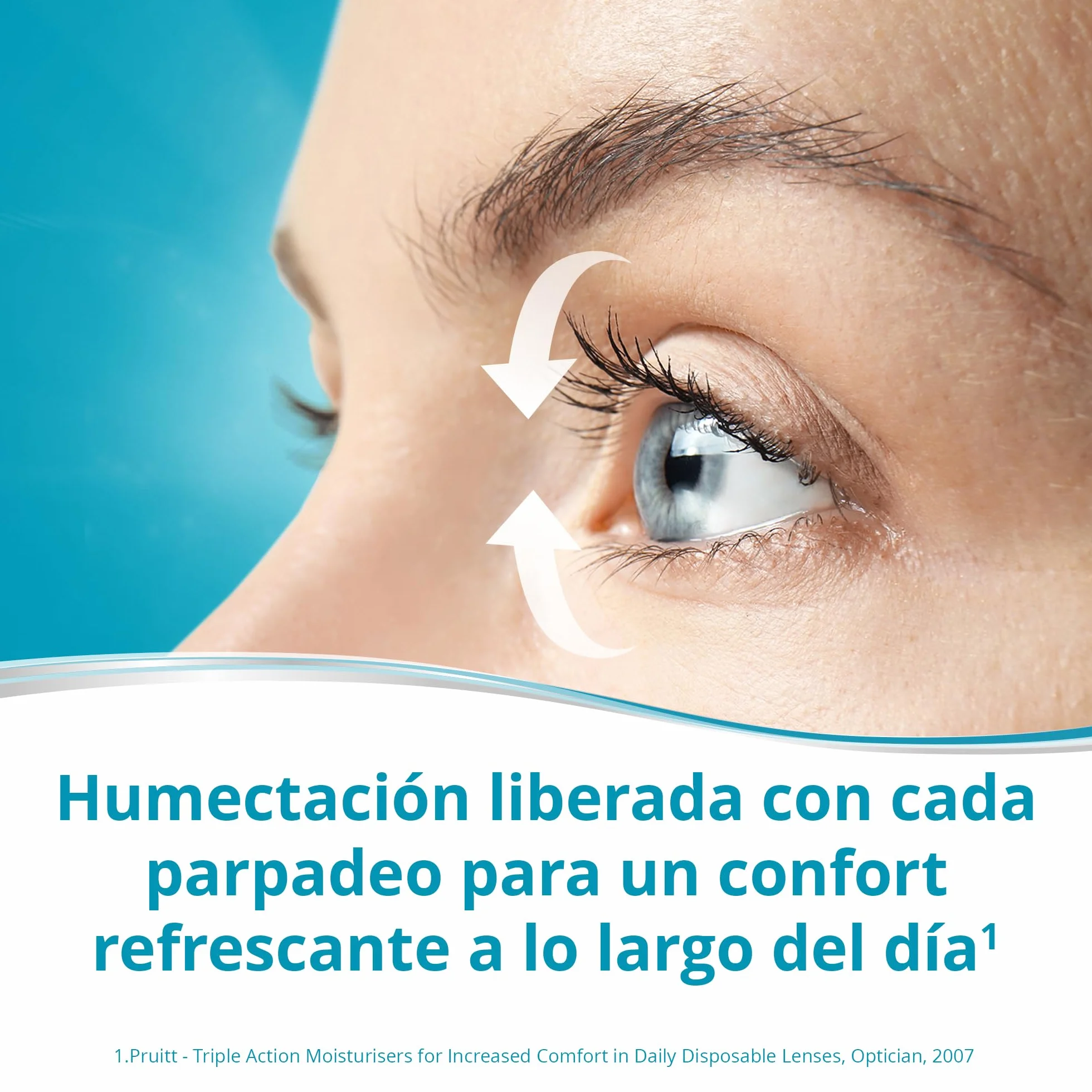 Dailies AquaComfort Plus Multifocal Lentes de contacto progresivas reemplazo diario Pack 30 R 8.7 mm D 14.0 mm adición alta +1.5 Diopt