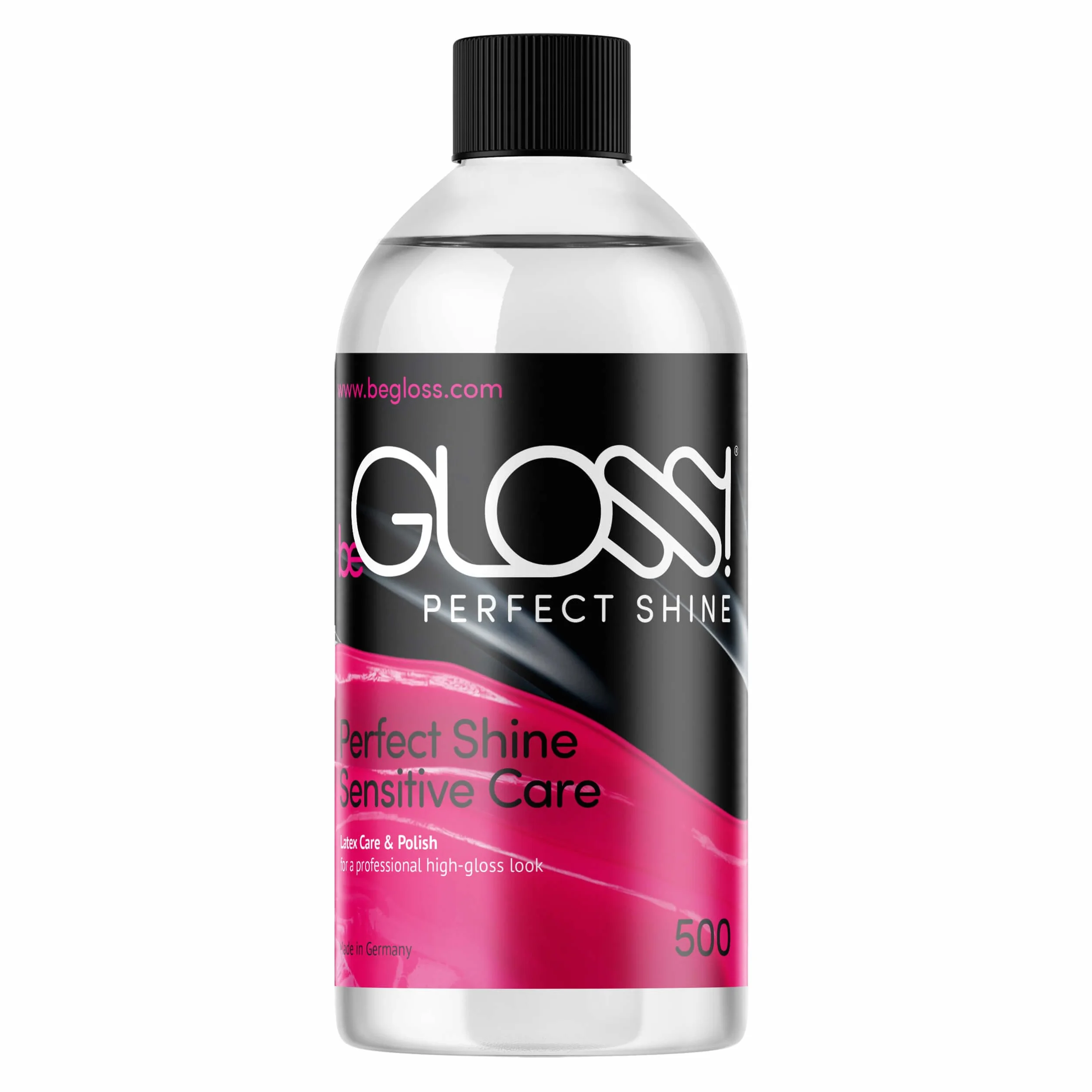 begloss brillo 500 ml – látex polaco – la última de alto brillo brillo – el lubricante para el Polaco & cuidado de goma y látex ropa.