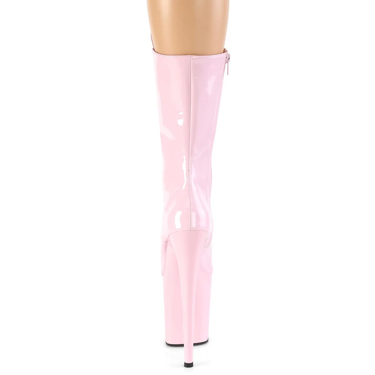 Pleaser FLAMINGO-1050 Wht Pat/Wht