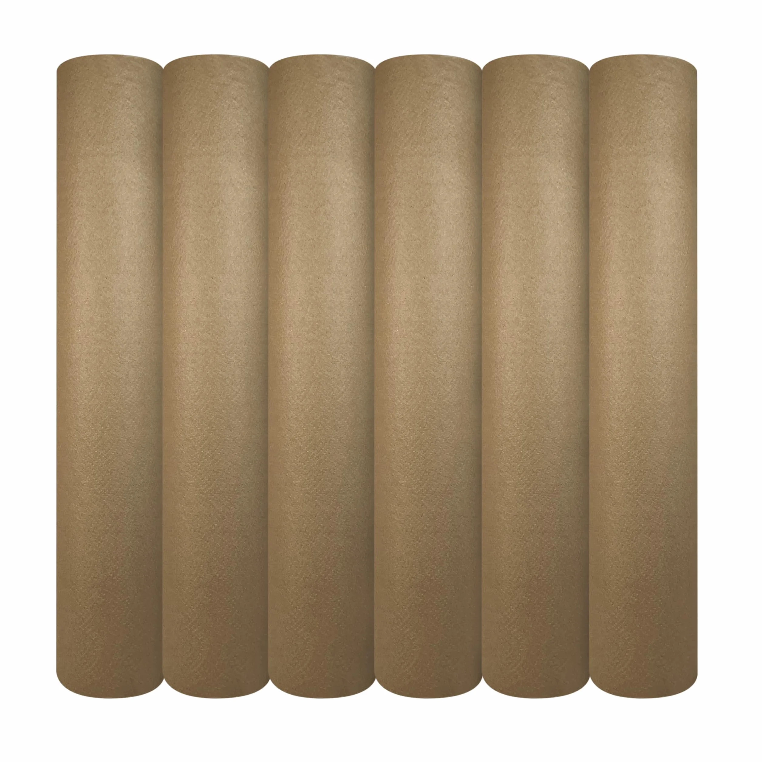 Papel Camilla Natural 60 cm x 60 m | Papel Camilla Masaje Natural (6 Rollos, Sin Precorte)