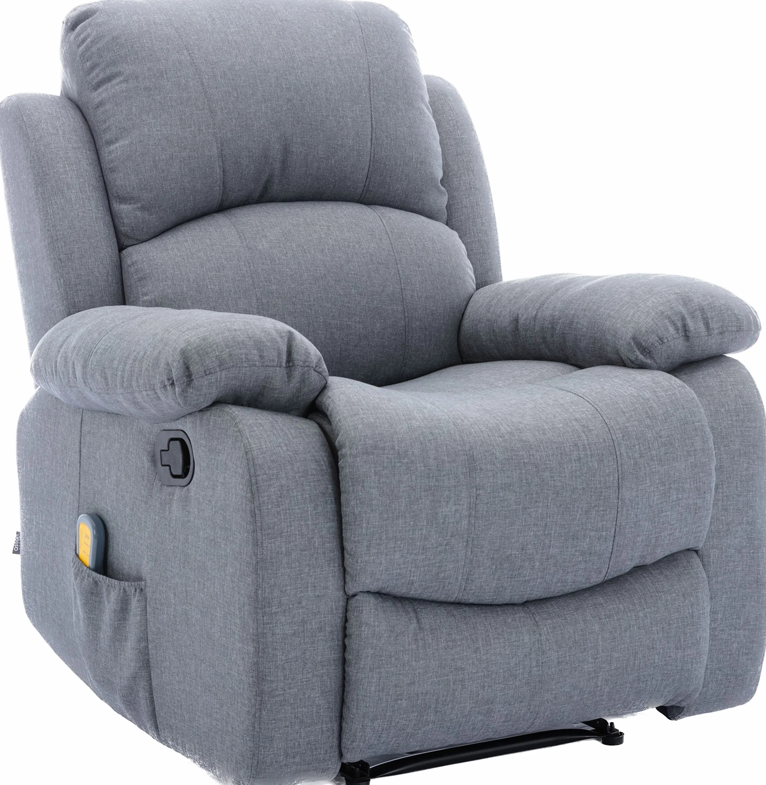 Astan Hogar AH-AR30900GR Ramón Sillón Relax Reclinación Manual Pared Cero Masaje Termoterapia Gris