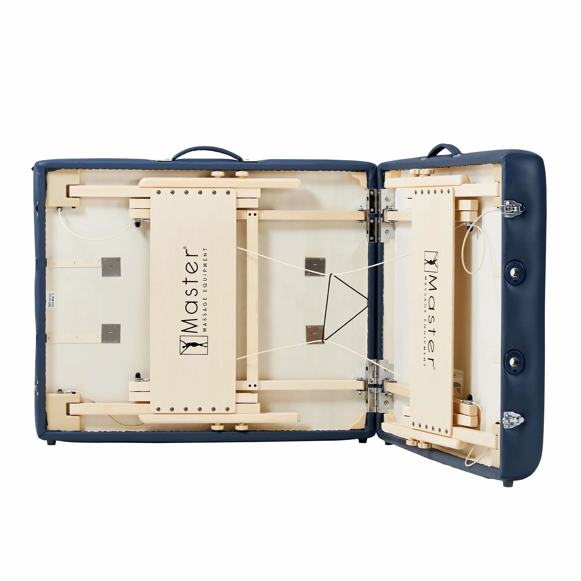 Master Massage Coronado Cama de Tatuaje Ajustable Portátil Pro 340 kg 7,6 cm Espuma Azul Real 76 cm