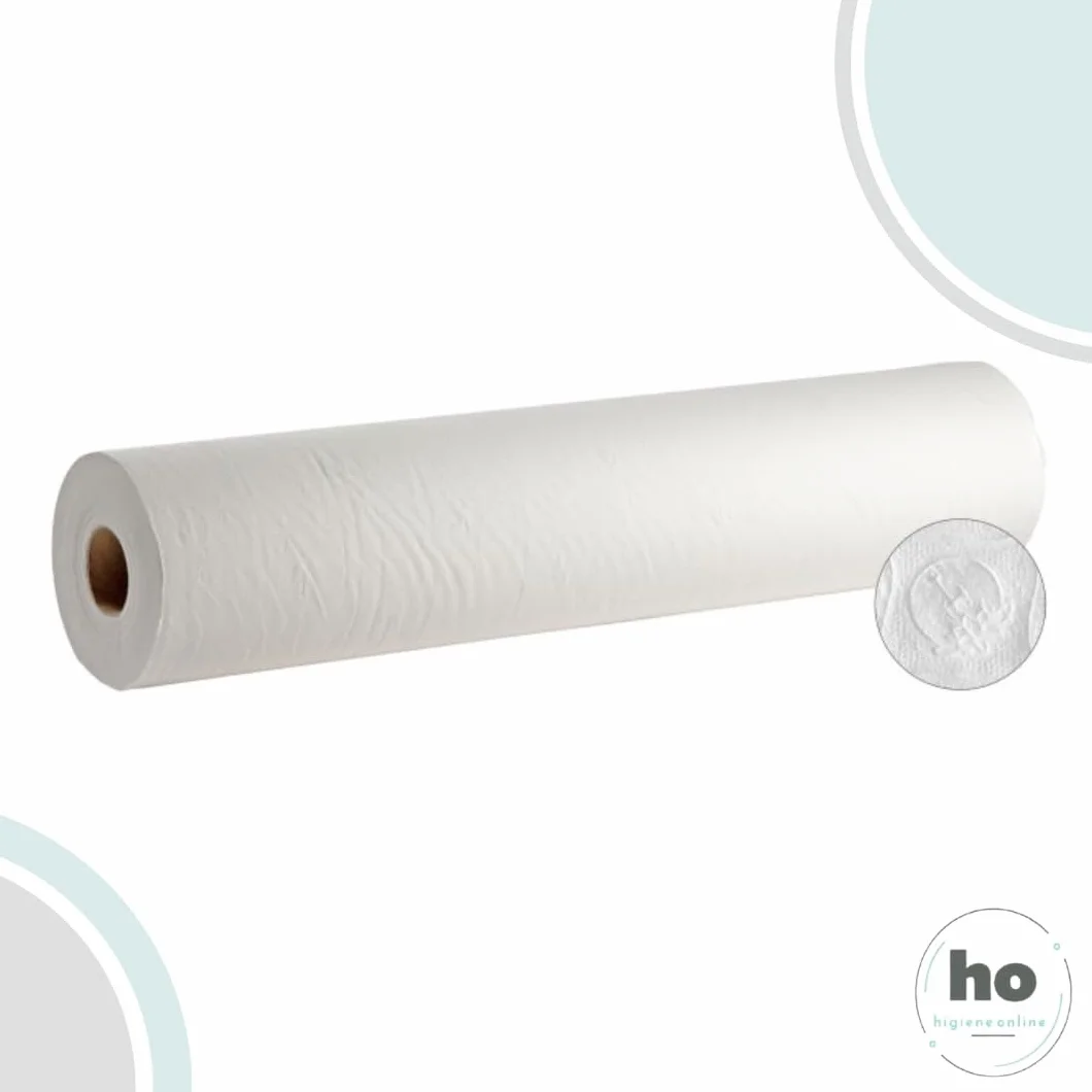 Rollos Papel Camilla Sin Precorte 70 m x 58 cm | Rollo Papel de Camilla estética, masaje, clínicas, tatuadores, consultorios médicos, etc. (6)