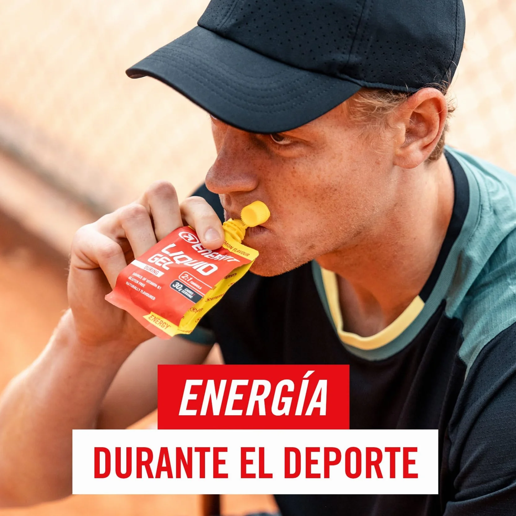 Enervit Liquid Gel Limón 30g Carbohidratos 18x60ml Deportes Resistencia