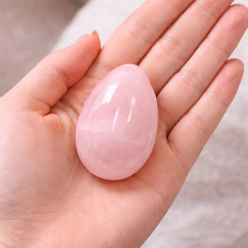Puffy Heart Hand-Carved of 100% Natural Crystal Stones for Chakra Energy Healing, Meditaion, Massage and Decoration