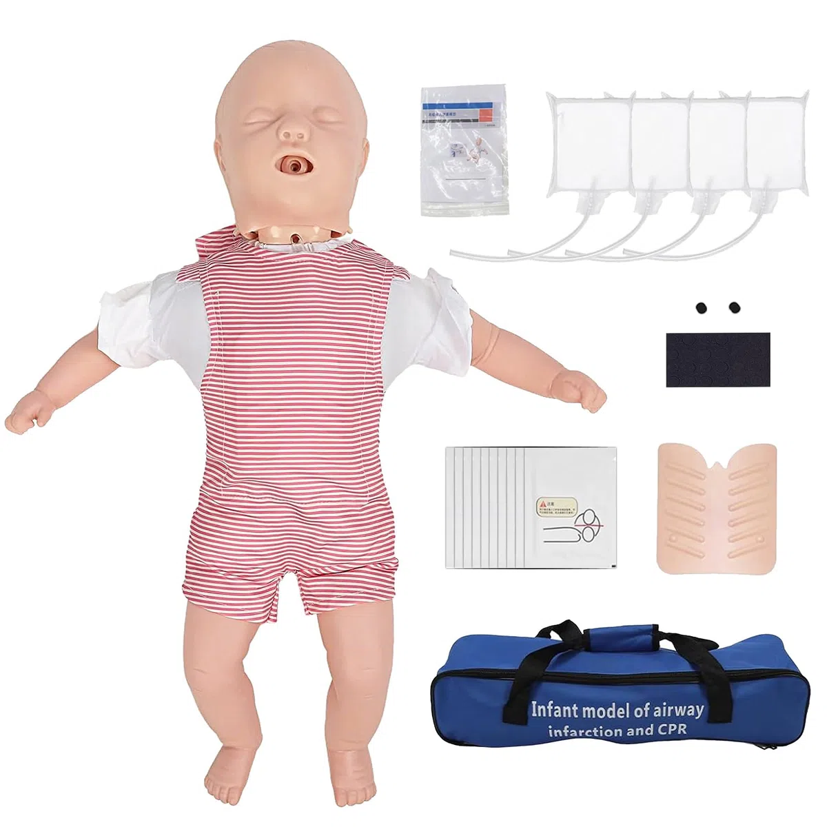 Maniqui de Reanimación Infantil, Maniqui de Entrenamiento de Primeros Auxilios, Maniquí de Reanimación Cardiopulmonar para Educación del Paciente y Enseñanza