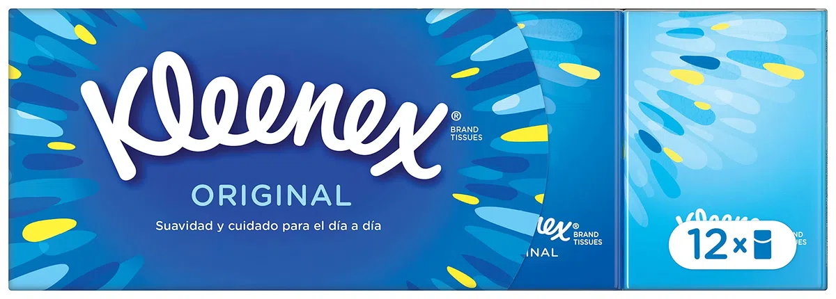 Kleenex Pañuelos, 7 Unidades (Paquete de 12)